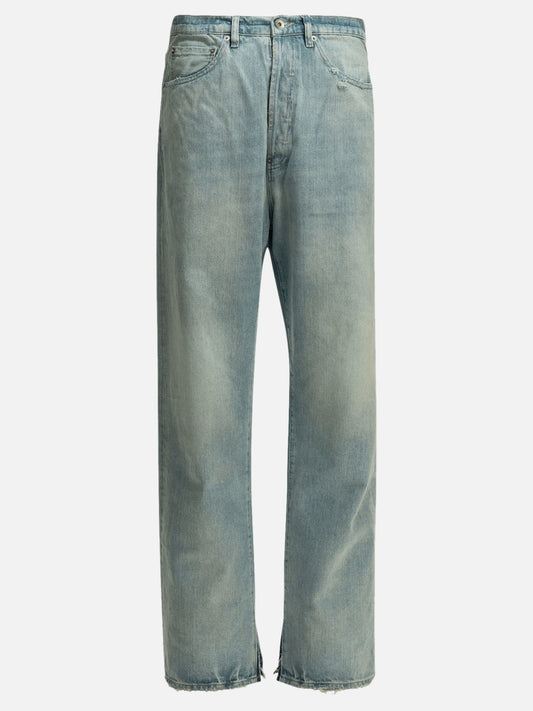 Straight-leg jeans Solid colour  Light blue - Maison Margiela Men | PLP | VIETTI Online Store 
