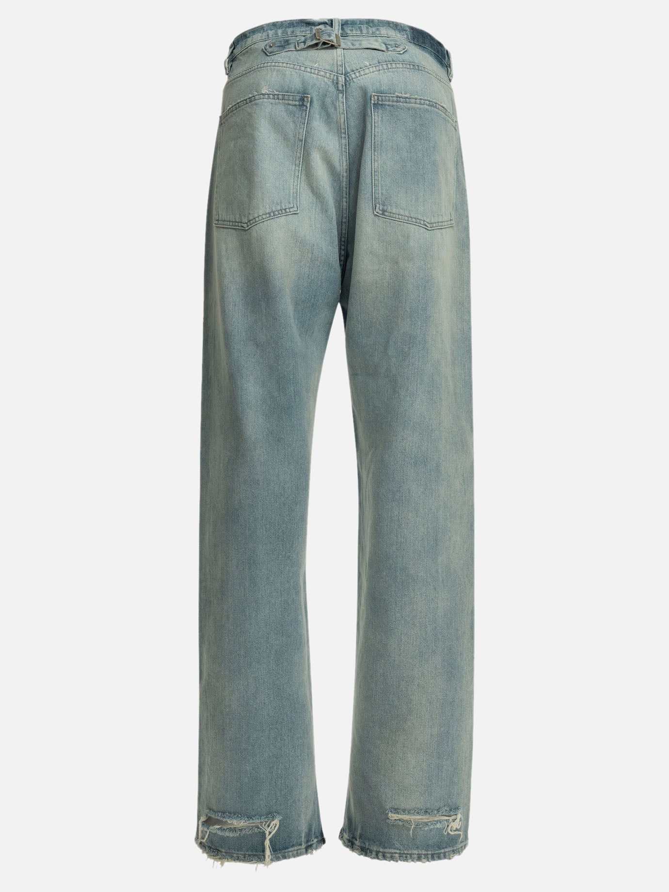 Straight-leg jeans Solid colour  Light blue - Maison Margiela Men | PDP | VIETTI Online Store | thumbnail_2