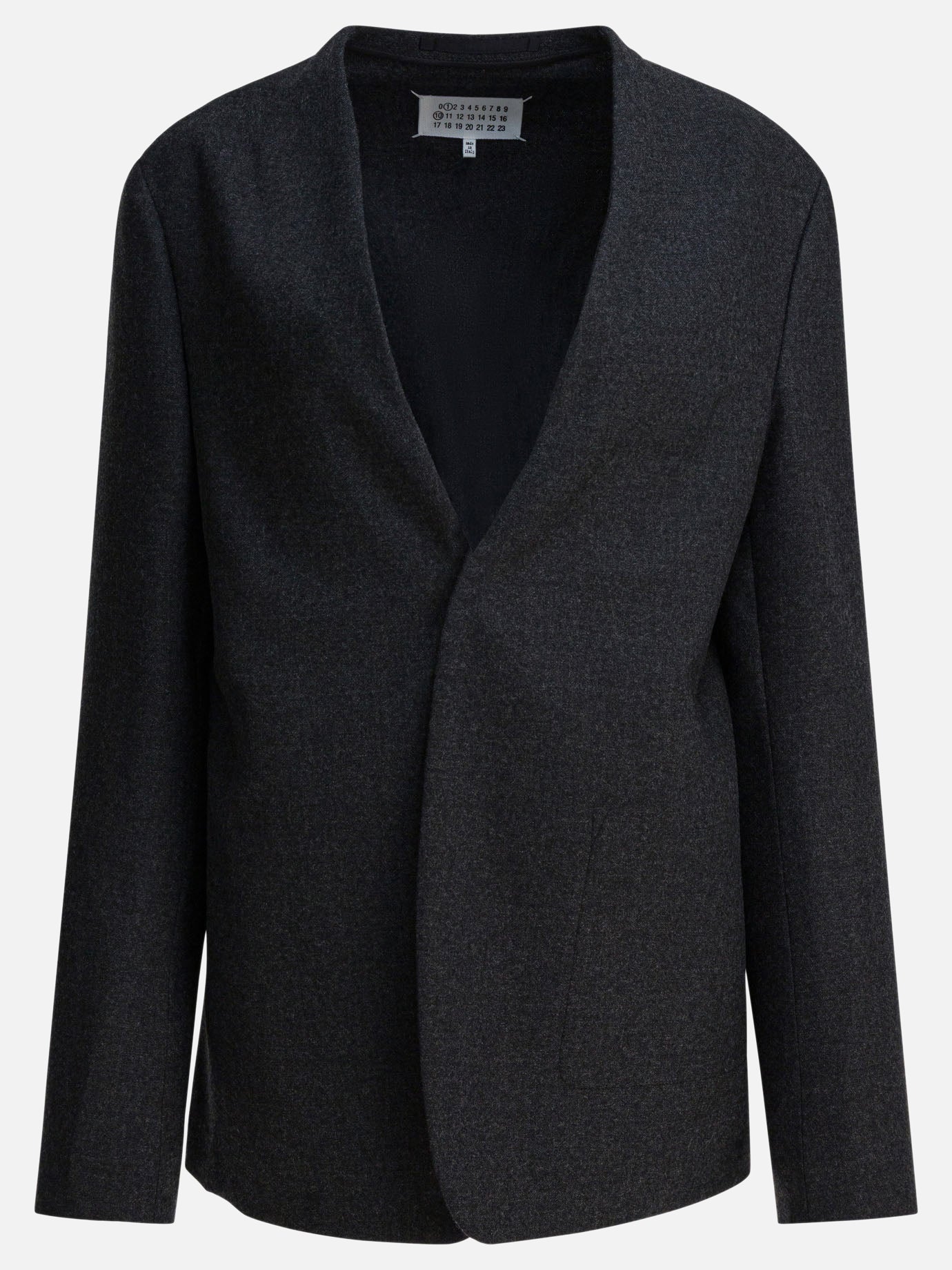 Blazer Pinstriped  Grigio - Maison Margiela Donna | PDP | VIETTI Online Store | Zoom-Modal
