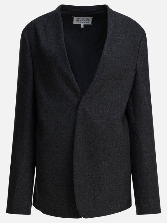 Blazer Pinstriped  Grigio - Maison Margiela Donna | PLP | VIETTI Online Store 
