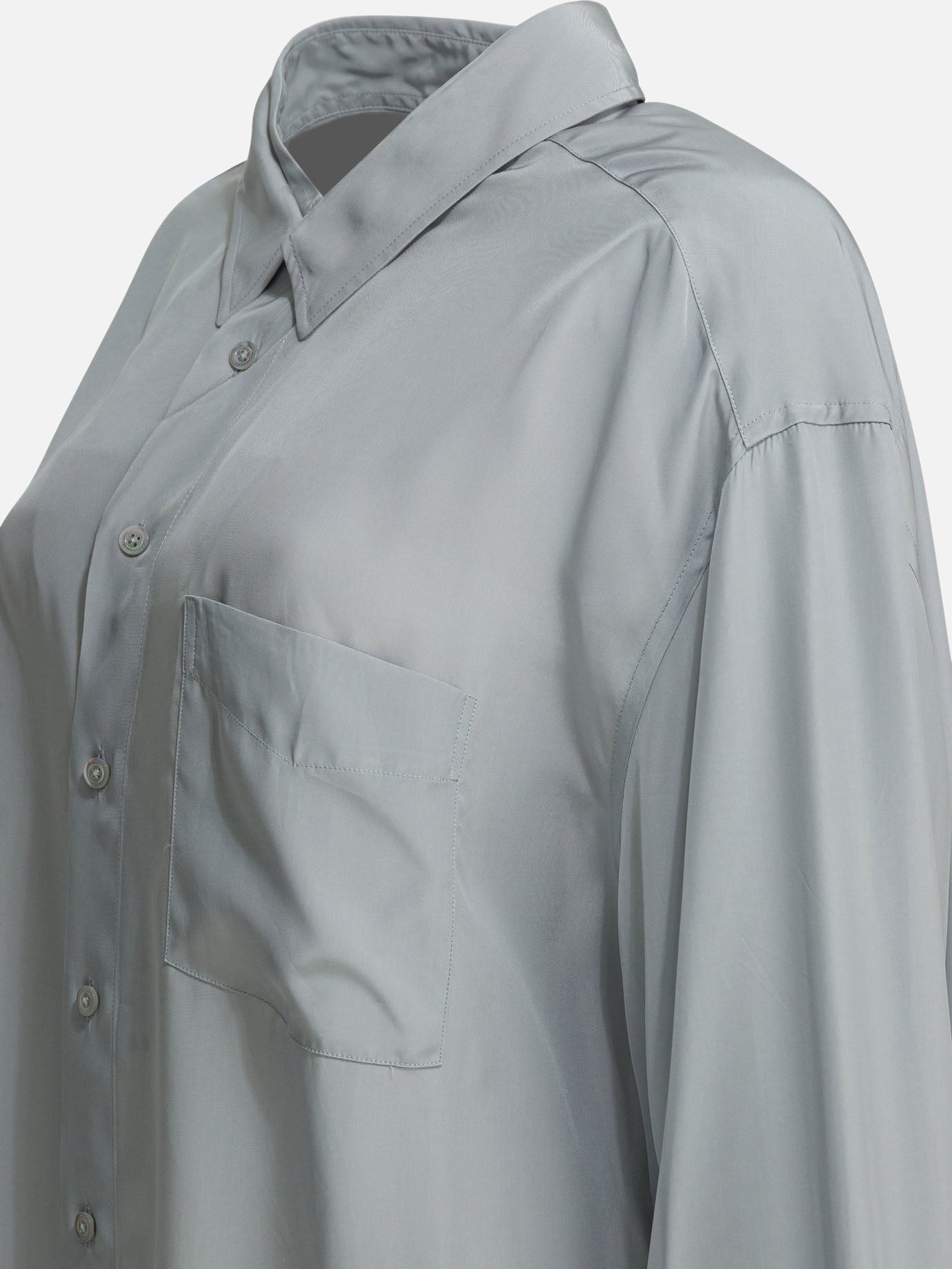 Casual shirts Solid colour  Grey - Maison Margiela Women | PDP | VIETTI Online Store | thumbnail_4
