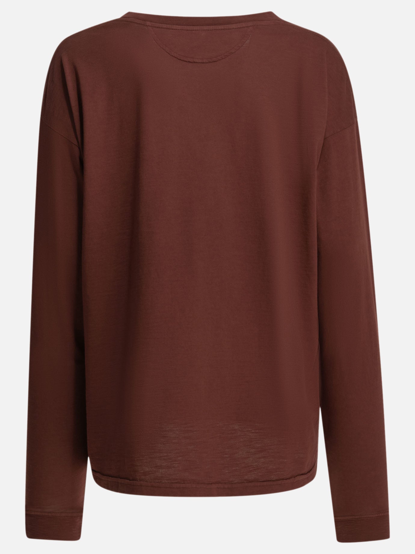 T-shirt girocollo Logo  Bordeaux - Maison Margiela Donna | PDP | VIETTI Online Store | Zoom-Modal_2
