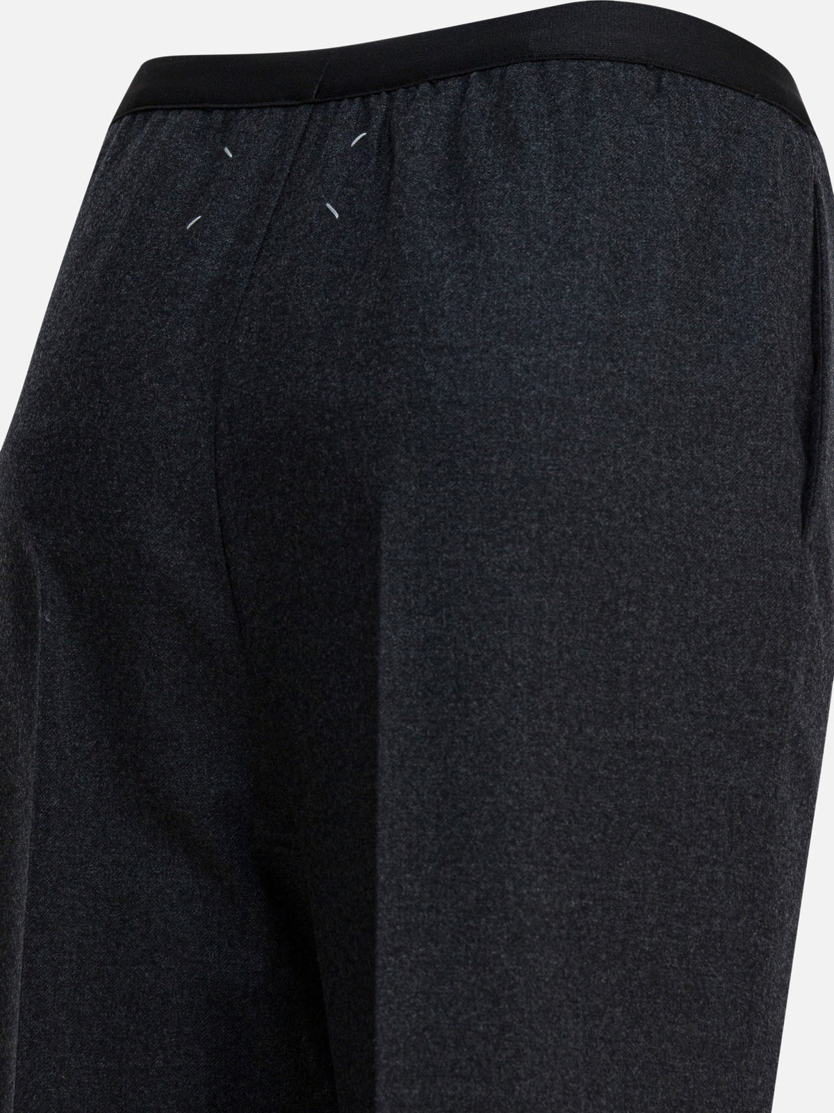 Maison Margiela Straight-leg pants in wool Grey