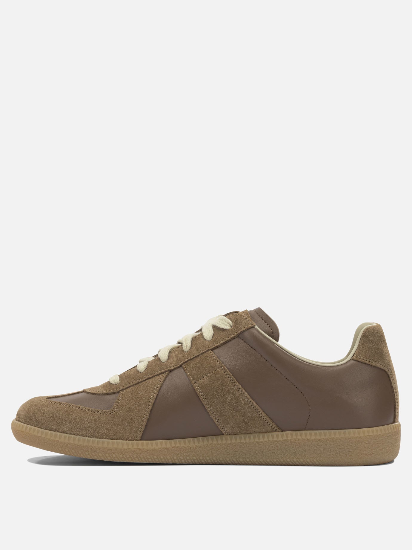 Sneaker basse 100% calf leather - 100% rubber  Marrone - Maison Margiela Uomo | PDP | VIETTI Online Store | Zoom-Modal_3
