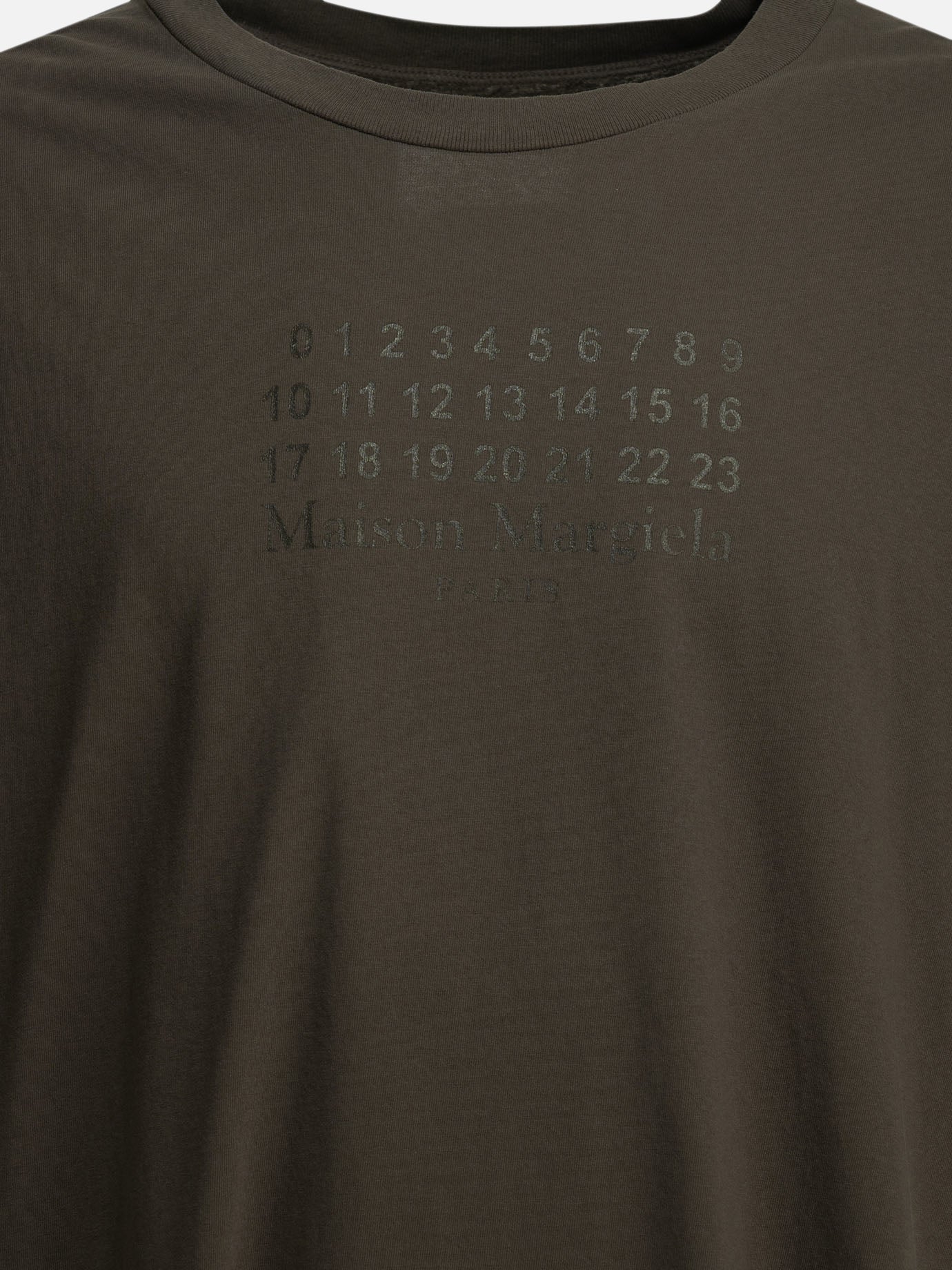 Crewneck t-shirts Logo  Grey - Maison Margiela Men | PDP | VIETTI Online Store | Zoom-Modal_3
