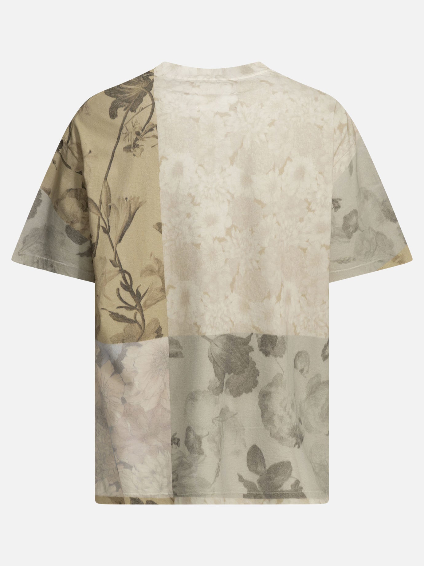 Crewneck t-shirts Floral  Beige - Maison Margiela Men | PDP | VIETTI Online Store | thumbnail_2