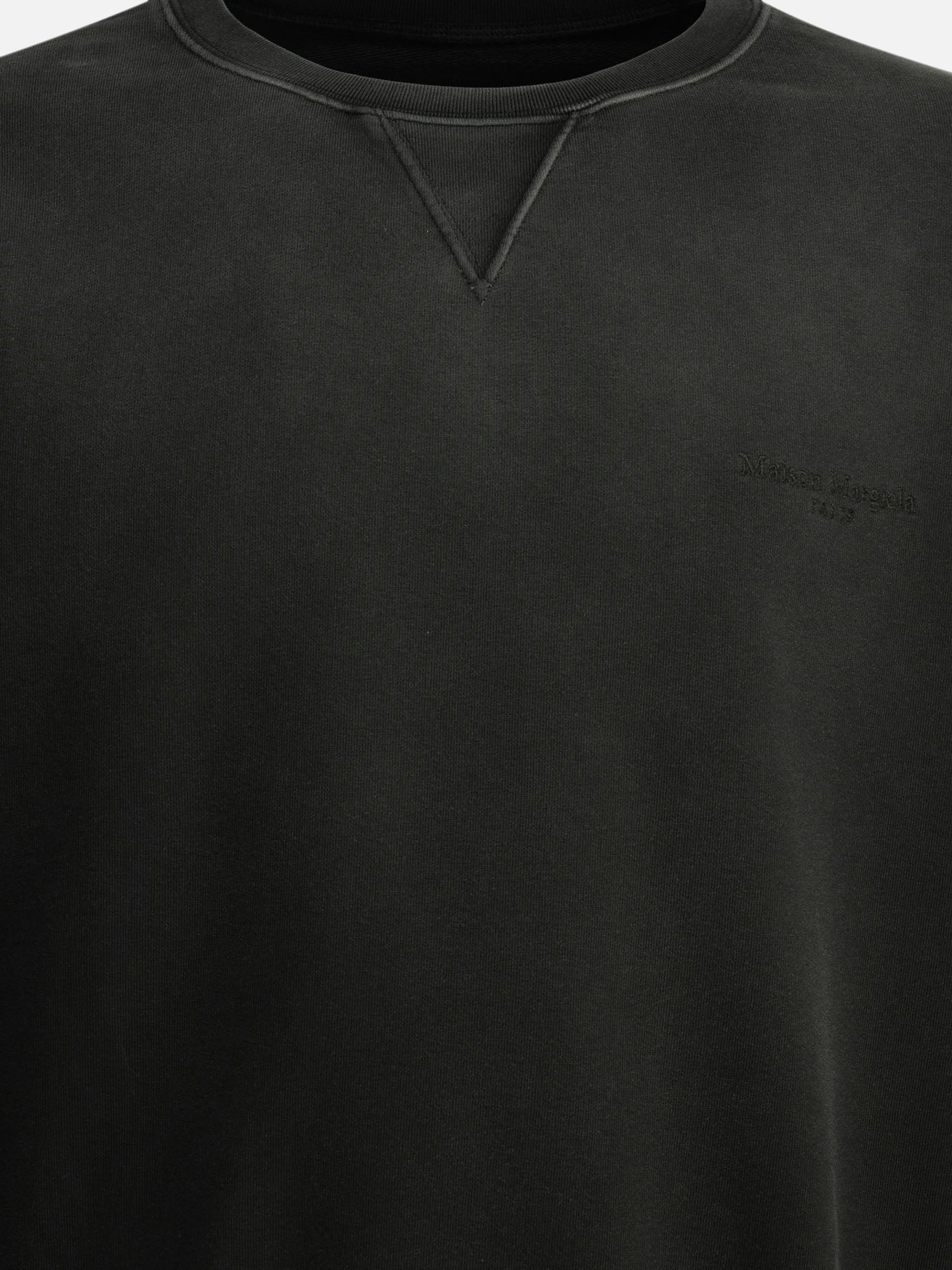 Crewnecks Logo  Black - Maison Margiela Men | PDP | VIETTI Online Store | thumbnail_3