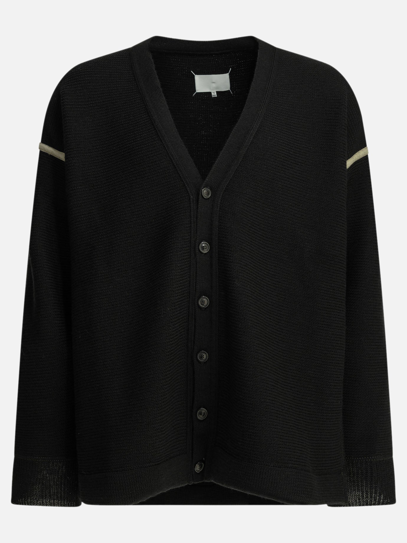 Cardigans Solid colour  Black - Maison Margiela Men | PDP | VIETTI Online Store | Zoom-Modal
