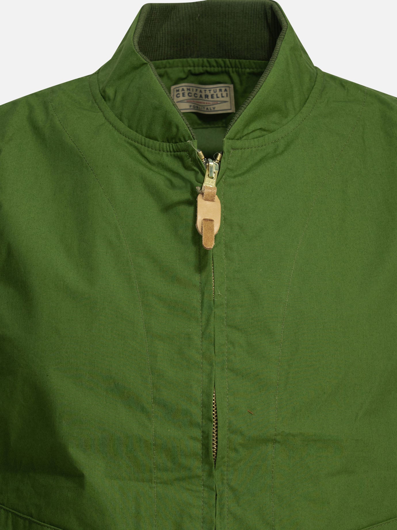 Vest jackets Solid colour  Green - Manifattura Ceccarelli Men | PDP | VIETTI Online Store | thumbnail_3