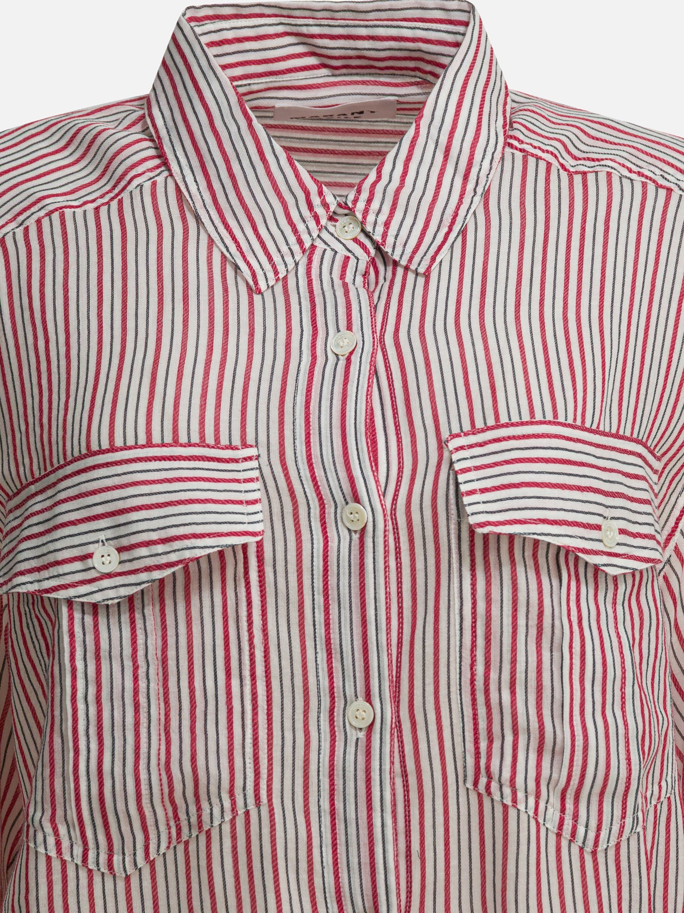 Casual shirts Striped  Beige - Marant Étoile Women | PDP | VIETTI Online Store | Zoom-Modal_3
