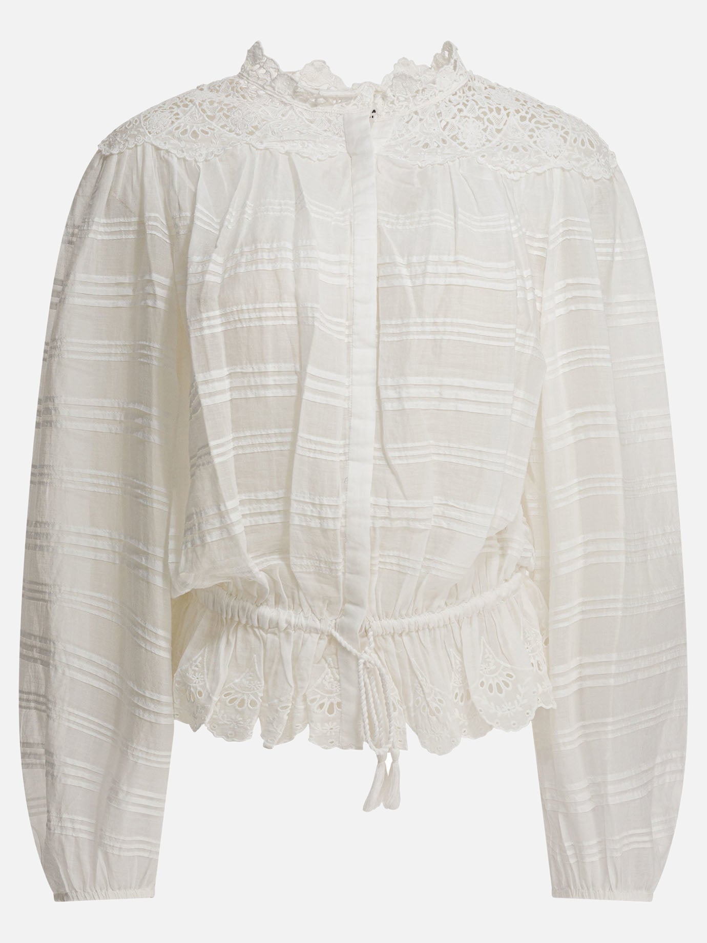 Blouses Solid colour  White - Marant Étoile Women | PDP | VIETTI Online Store | Zoom-Modal
