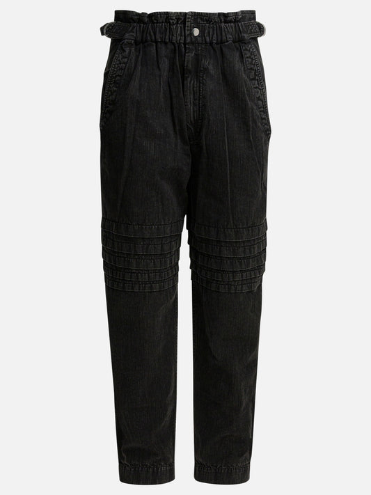 Pantaloni casual Solid colour  Nero - Marant Étoile Donna | PLP | VIETTI Online Store 
