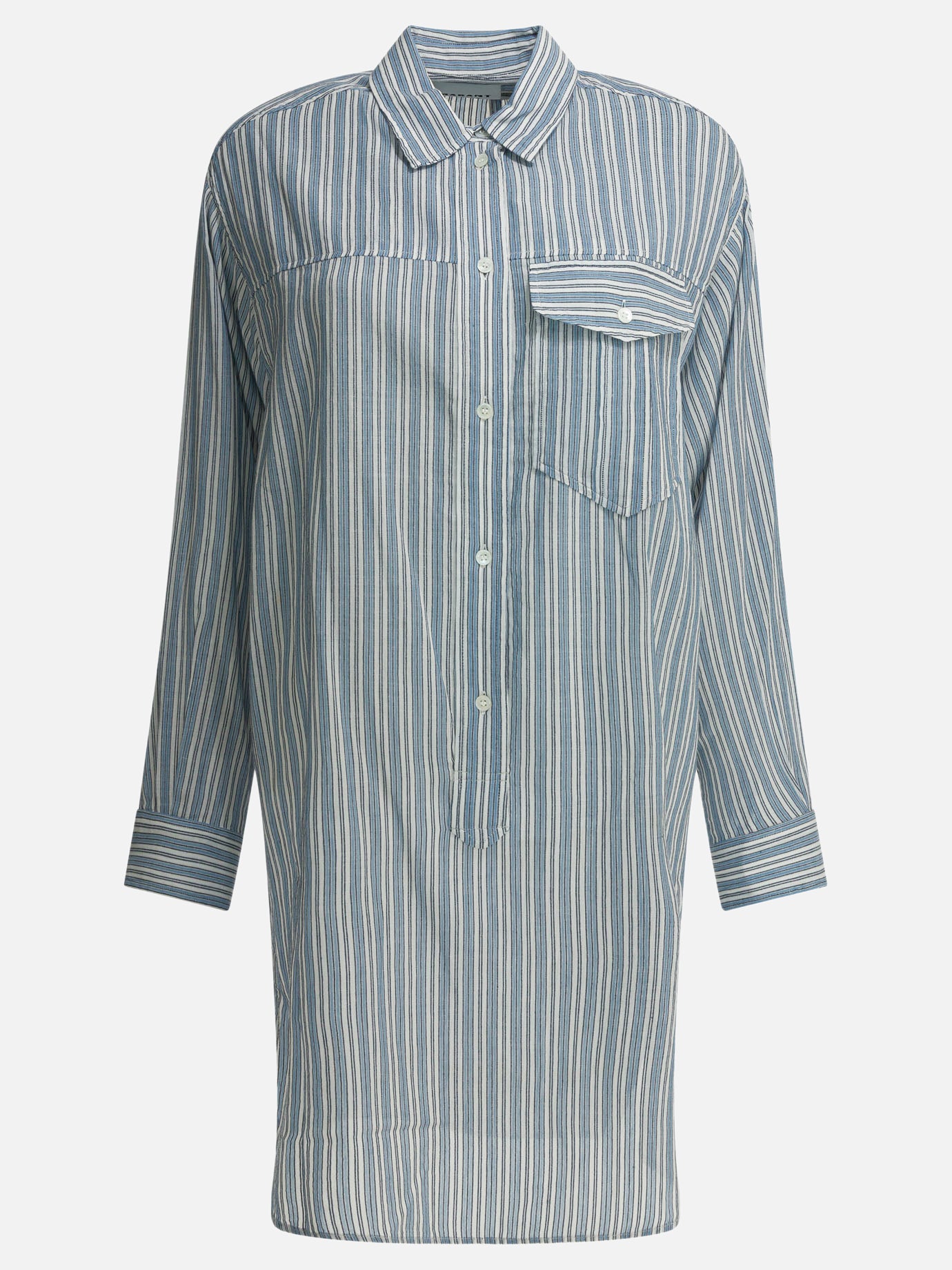 Midi dresses Striped  Blue - Marant Étoile Women | PDP | VIETTI Online Store | Zoom-Modal
