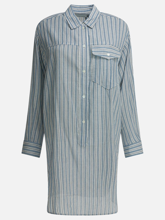 Midi dresses Striped  Blue - Marant Étoile Women | PLP | VIETTI Online Store 
