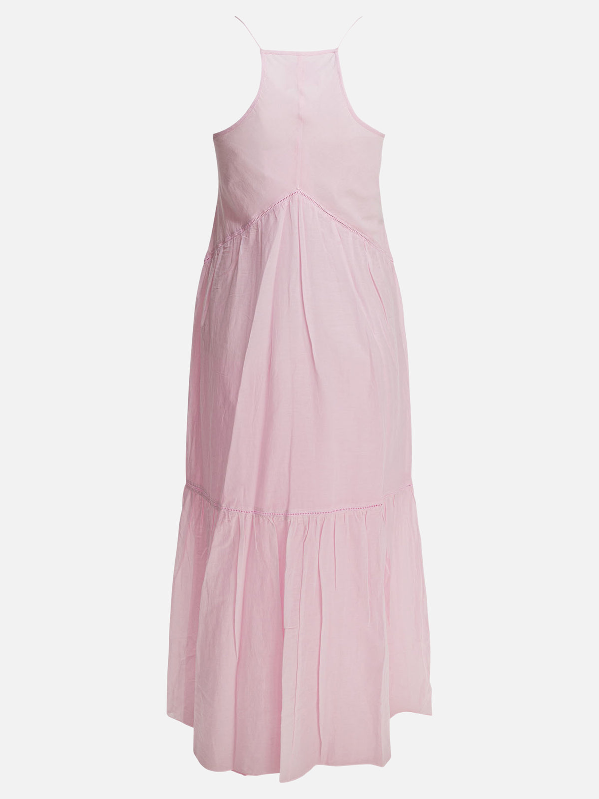 Marant Étoile Dress with ruffles Pink - VIETTI