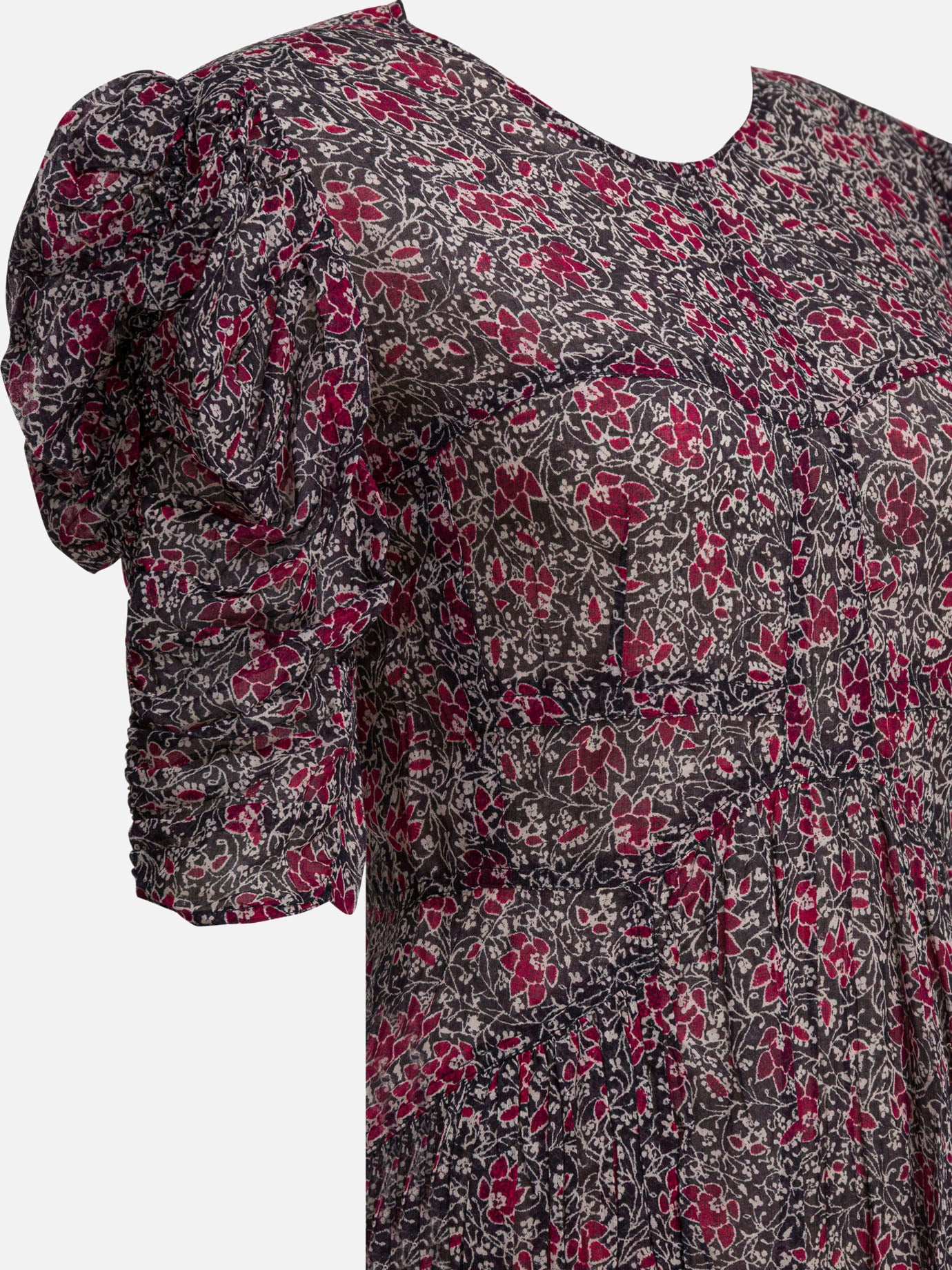 Long dresses Floral  Fuchsia - Marant Étoile Women | PDP | VIETTI Online Store | Zoom-Modal_4
