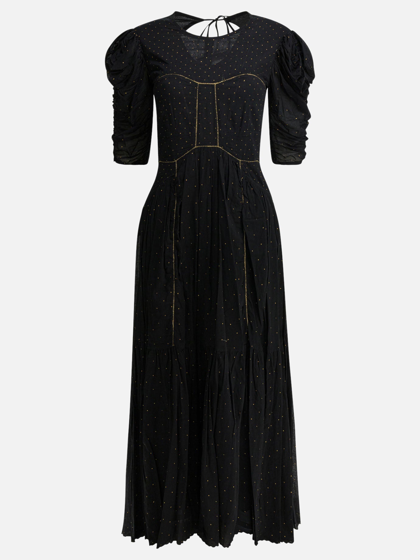 Long dresses Graphics  Black - Marant Étoile Women | PDP | VIETTI Online Store | thumbnail