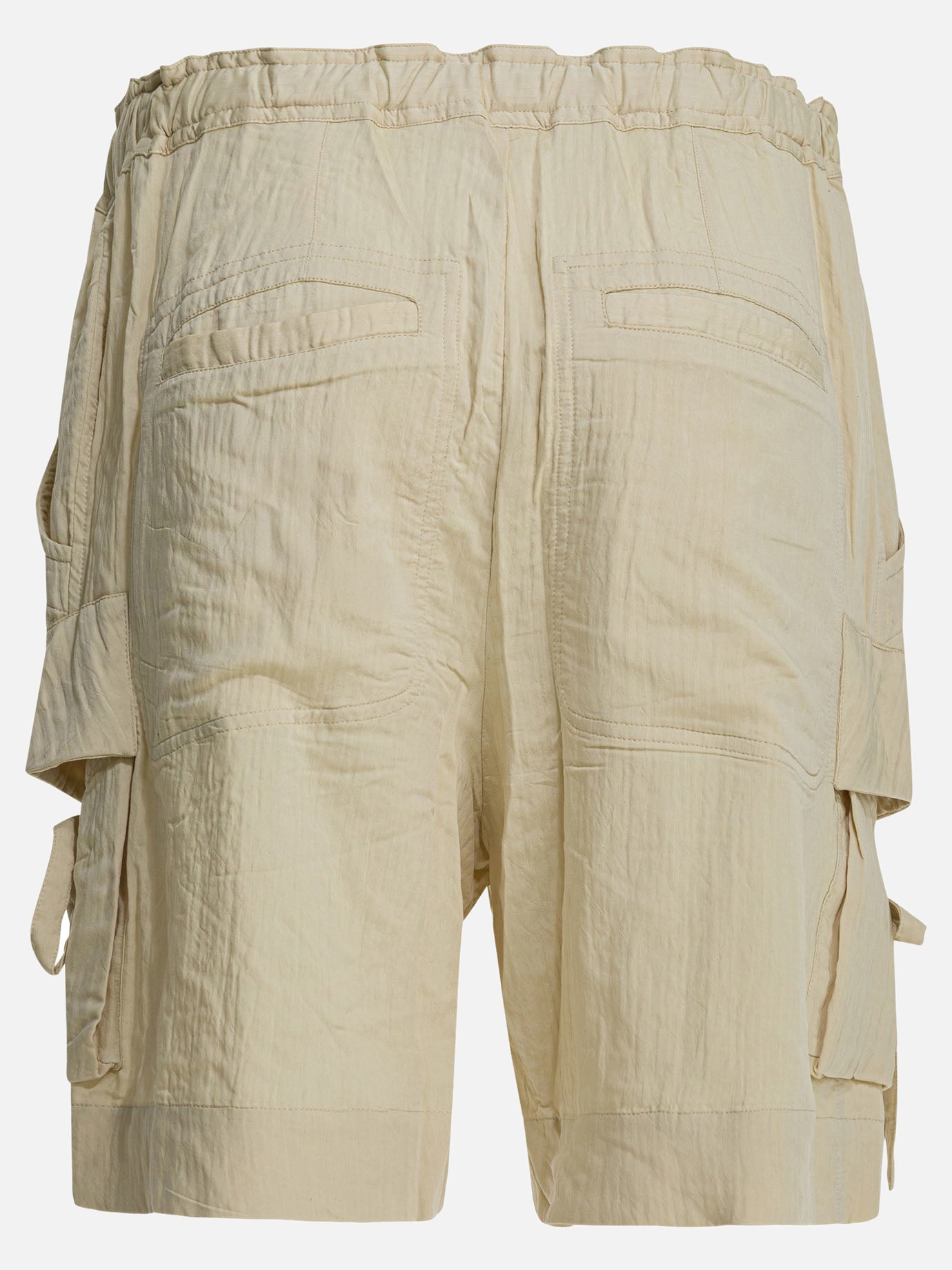 Cargo shorts Solid colour  Beige - Marant Étoile Women | PDP | VIETTI Online Store | thumbnail_2