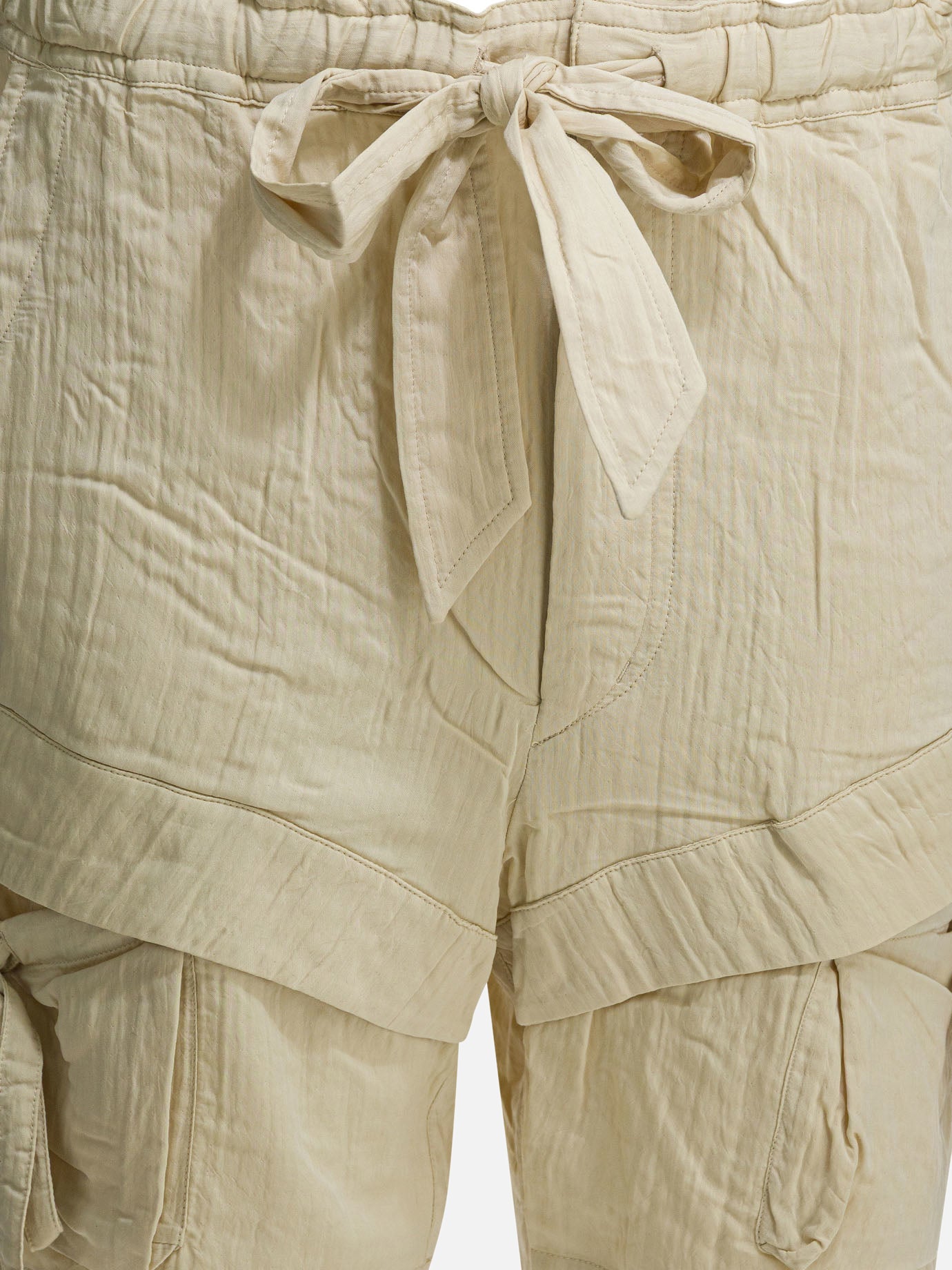 Cargo shorts Solid colour  Beige - Marant Étoile Women | PDP | VIETTI Online Store | Zoom-Modal_3
