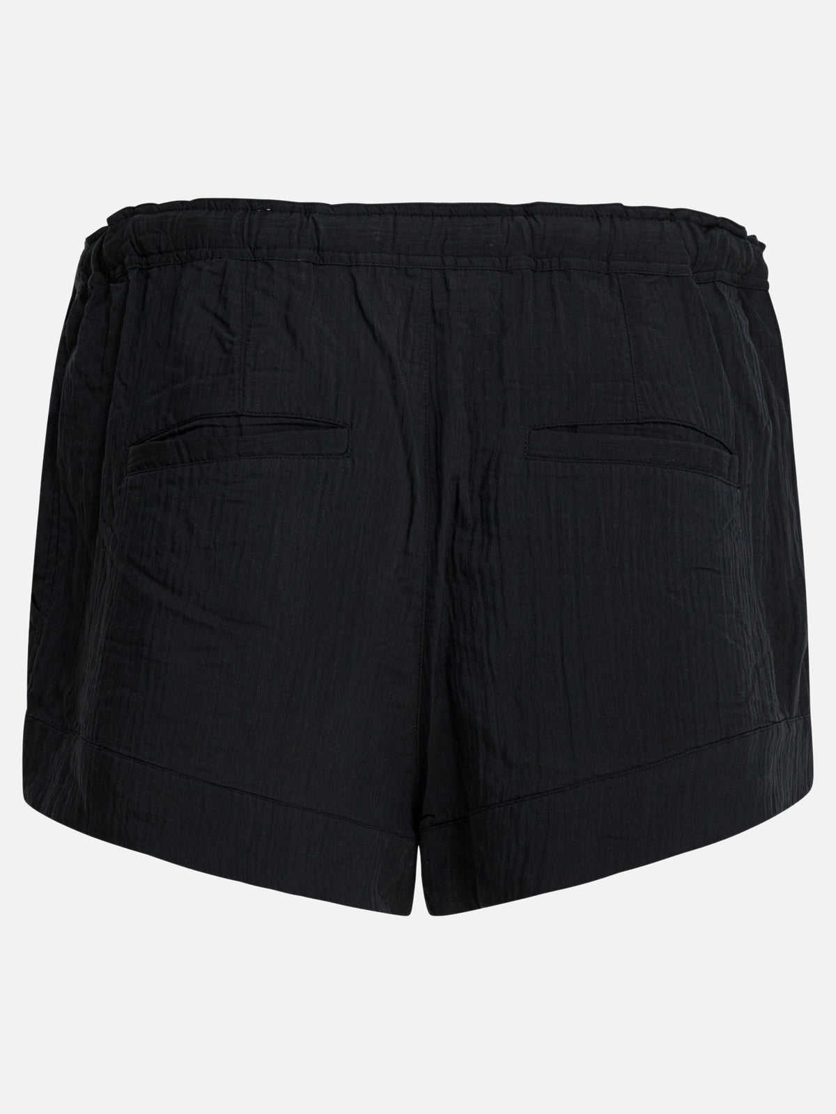 Marant Étoile "Birva" shorts with laces Black