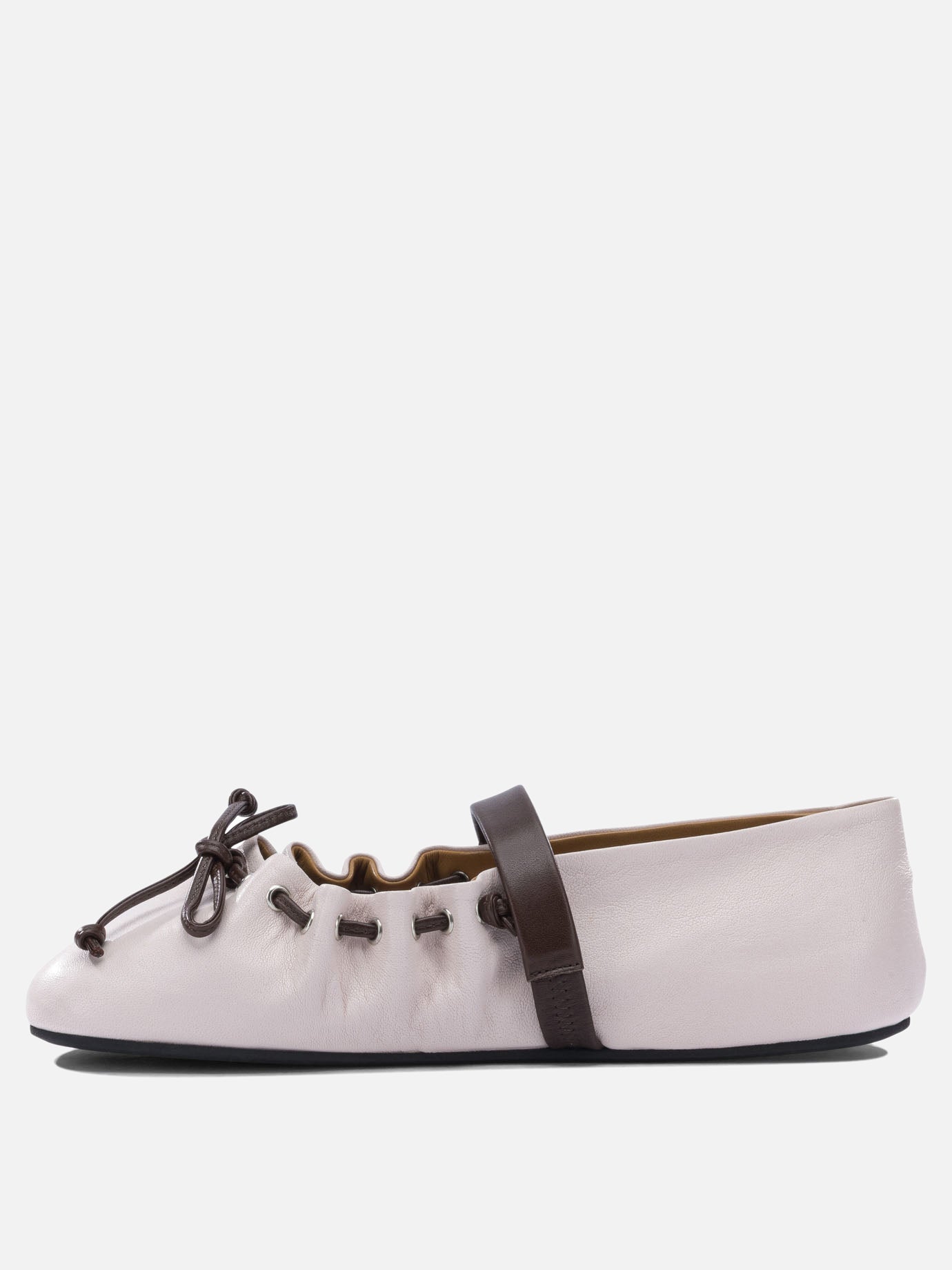 Ballerine Mary Jane 100% ovine leather - 100% rubber  Rosa - Marni Donna | PDP | VIETTI Online Store | thumbnail_3