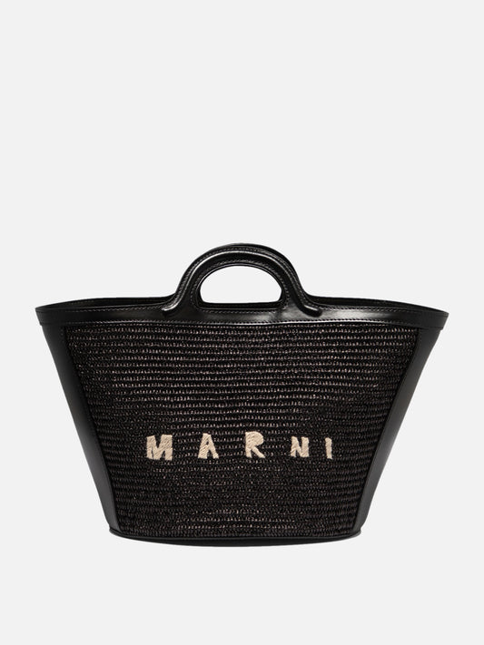Large bags 100% cotton  Black - Marni Women | PDP | VIETTI Online Store 
