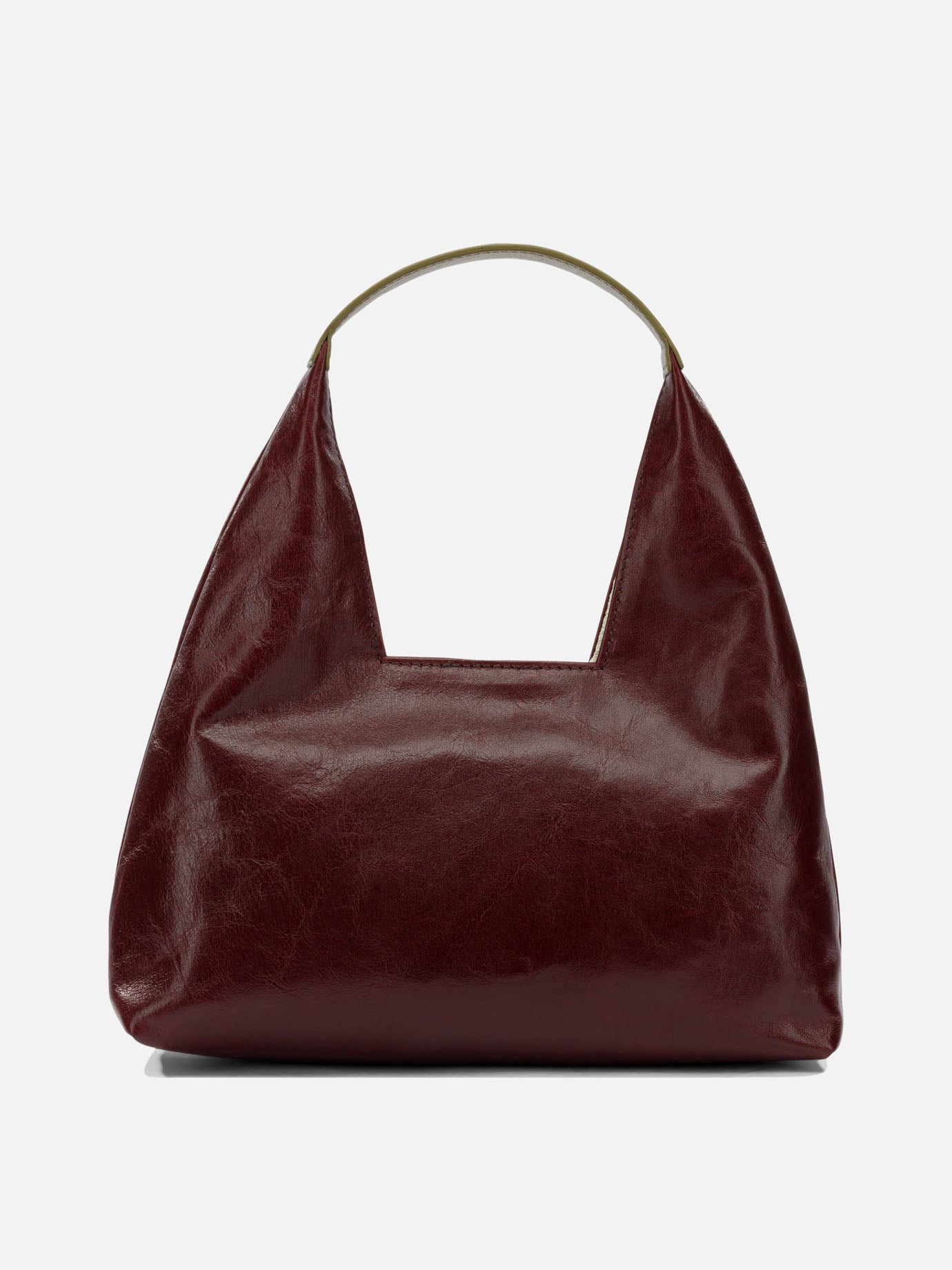 Small bags 100% calf leather - Lining: 100% cotton - Metallic parts: 100% brass  Bordeaux - Marni Women | PDP | VIETTI Online Store | thumbnail_3