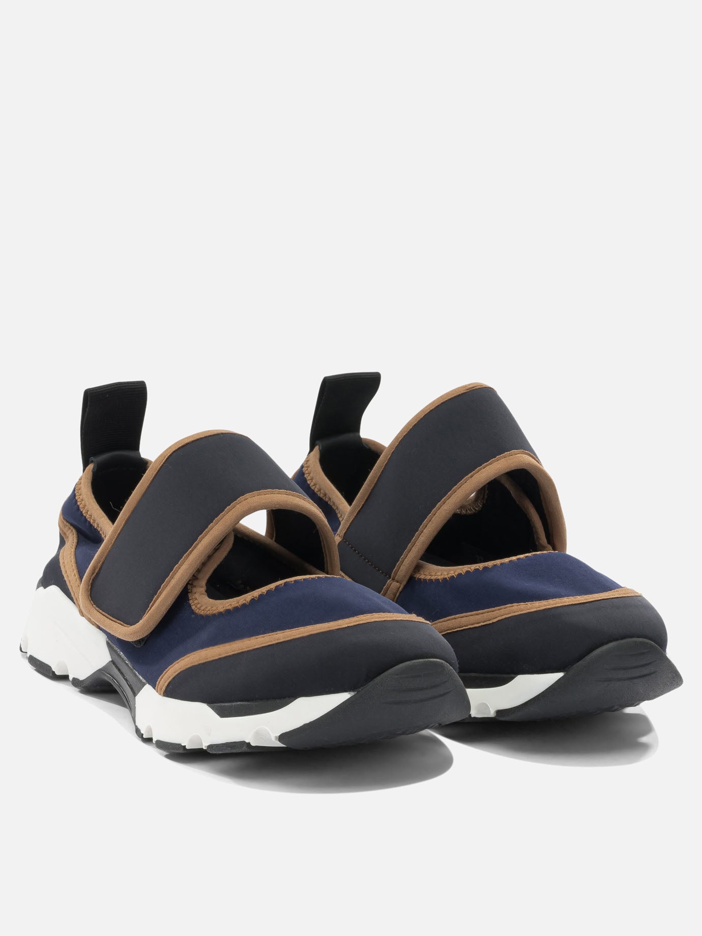 Sneaker basse 80% polyamide 20% elastane - 100% rubber  Blu - Marni Donna | PDP | VIETTI Online Store | thumbnail_2