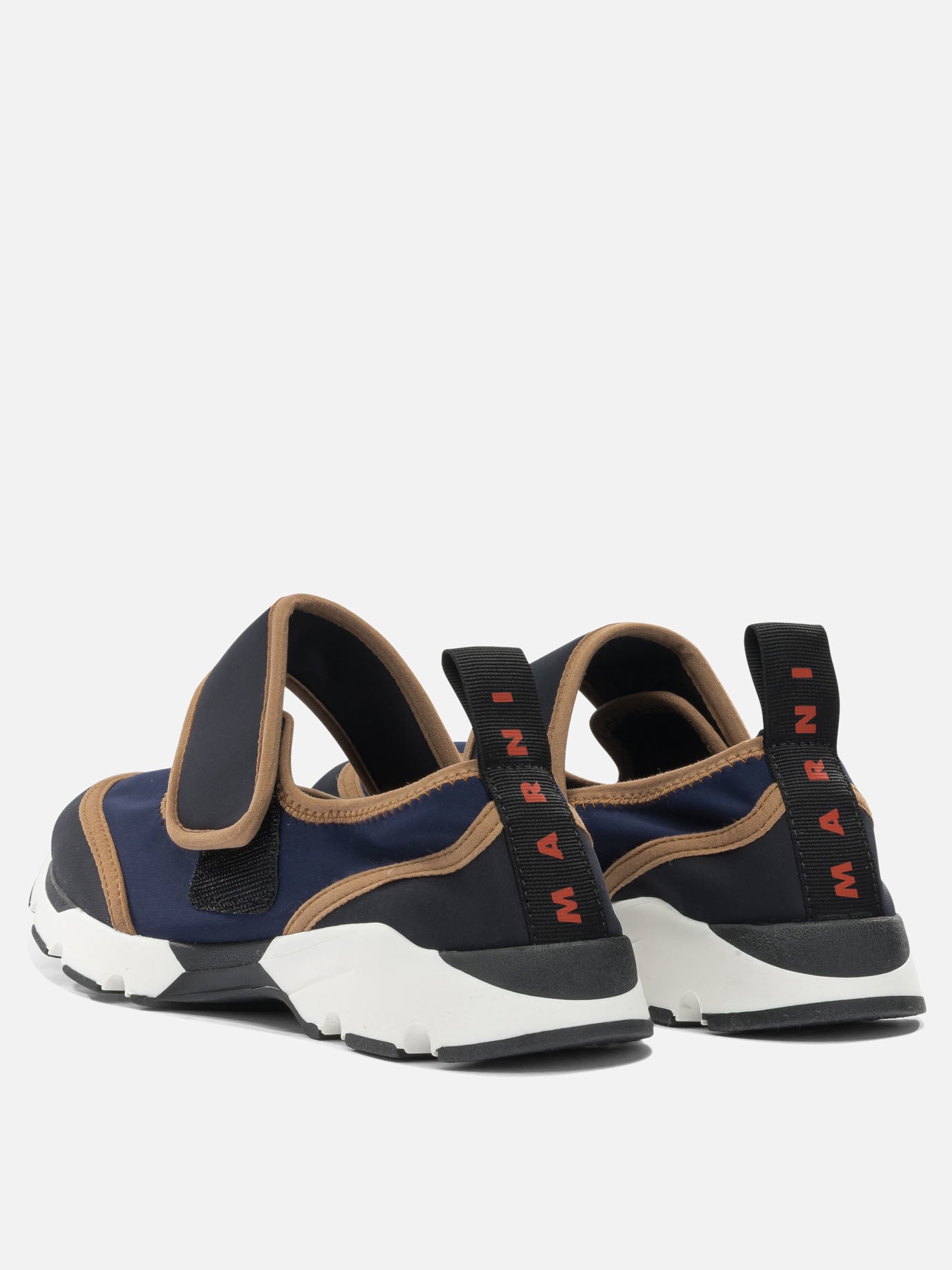 Sneaker basse 80% polyamide 20% elastane - 100% rubber  Blu - Marni Donna | PDP | VIETTI Online Store | thumbnail_4