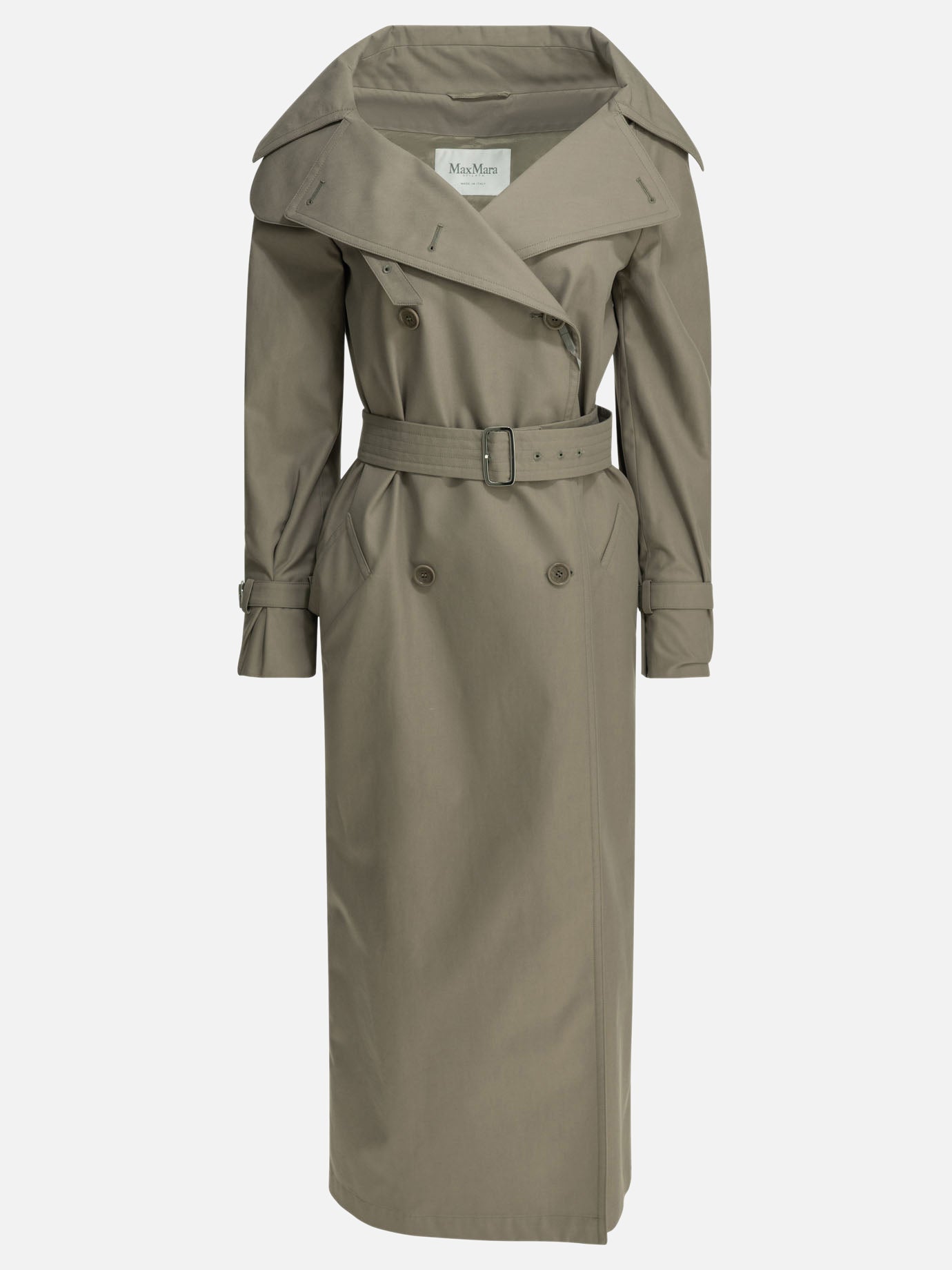 Impermeabili & Trench Solid colour  Grigio - Max Mara Donna | PDP | VIETTI Online Store | Zoom-Modal
