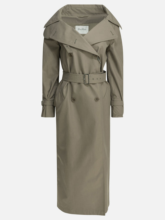 Raincoats & Trench coats Solid colour  Grey - Max Mara Women | PLP | VIETTI Online Store 
