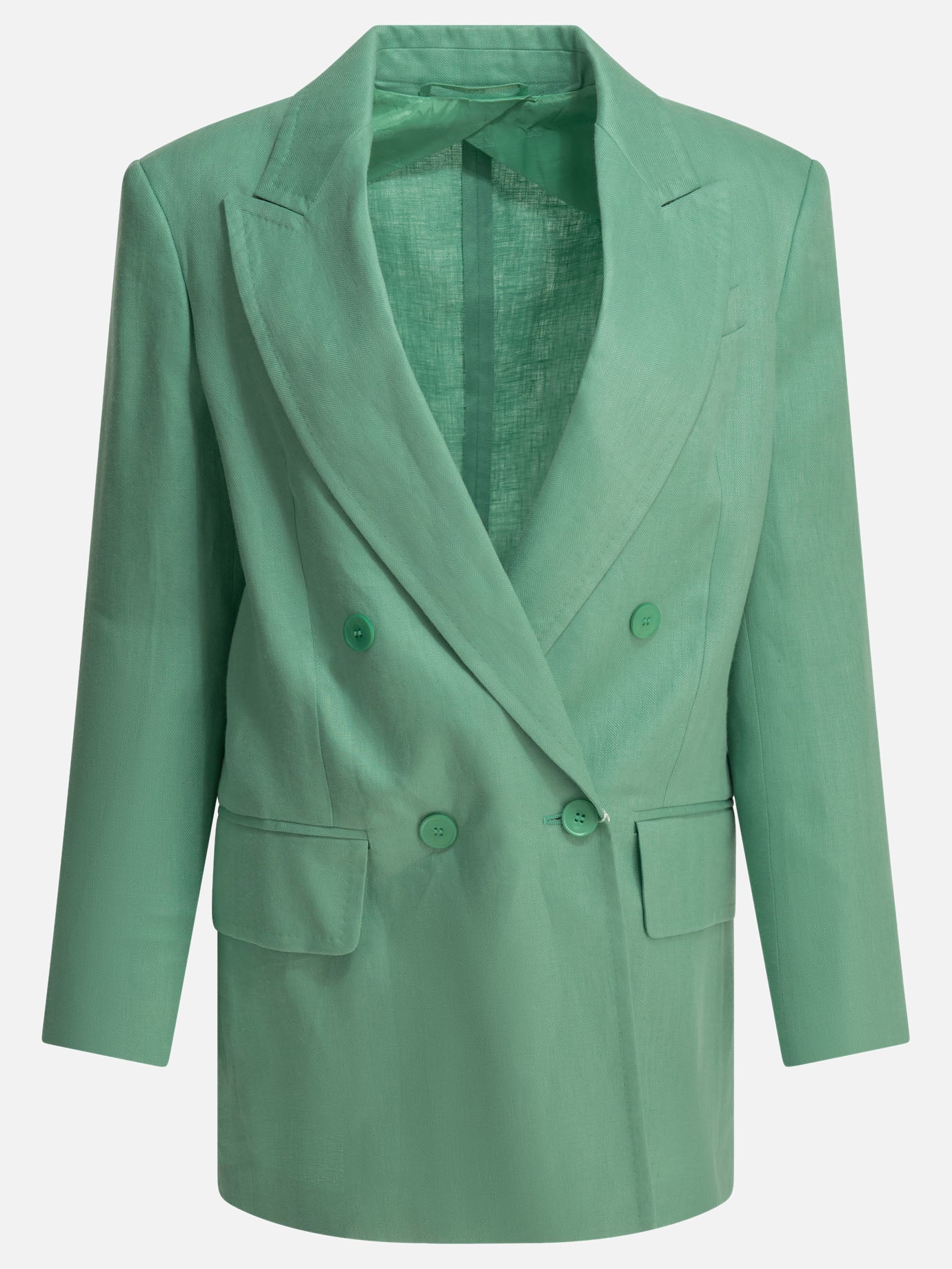 Blazers Solid colour  Light blue - Max Mara Women | PDP | VIETTI Online Store | Zoom-Modal
