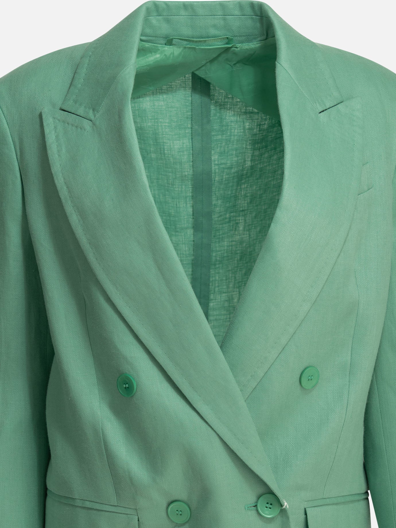Blazers Solid colour  Light blue - Max Mara Women | PDP | VIETTI Online Store | thumbnail_3