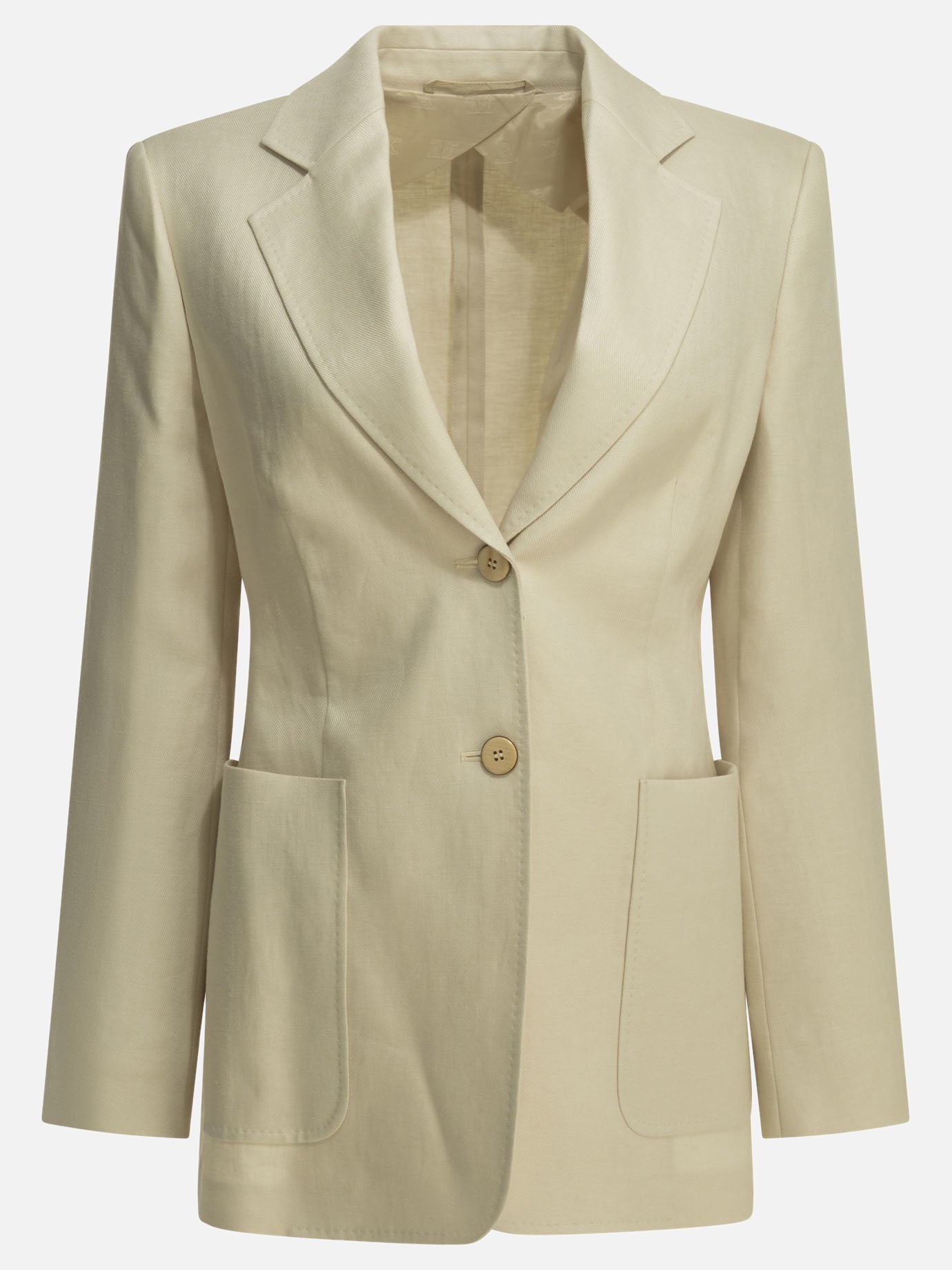 Blazers Solid colour  Beige - Max Mara Women | PDP | VIETTI Online Store | Zoom-Modal
