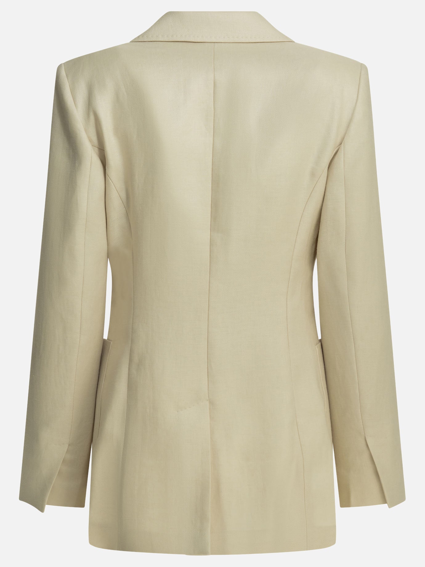 Blazers Solid colour  Beige - Max Mara Women | PDP | VIETTI Online Store | Zoom-Modal_2
