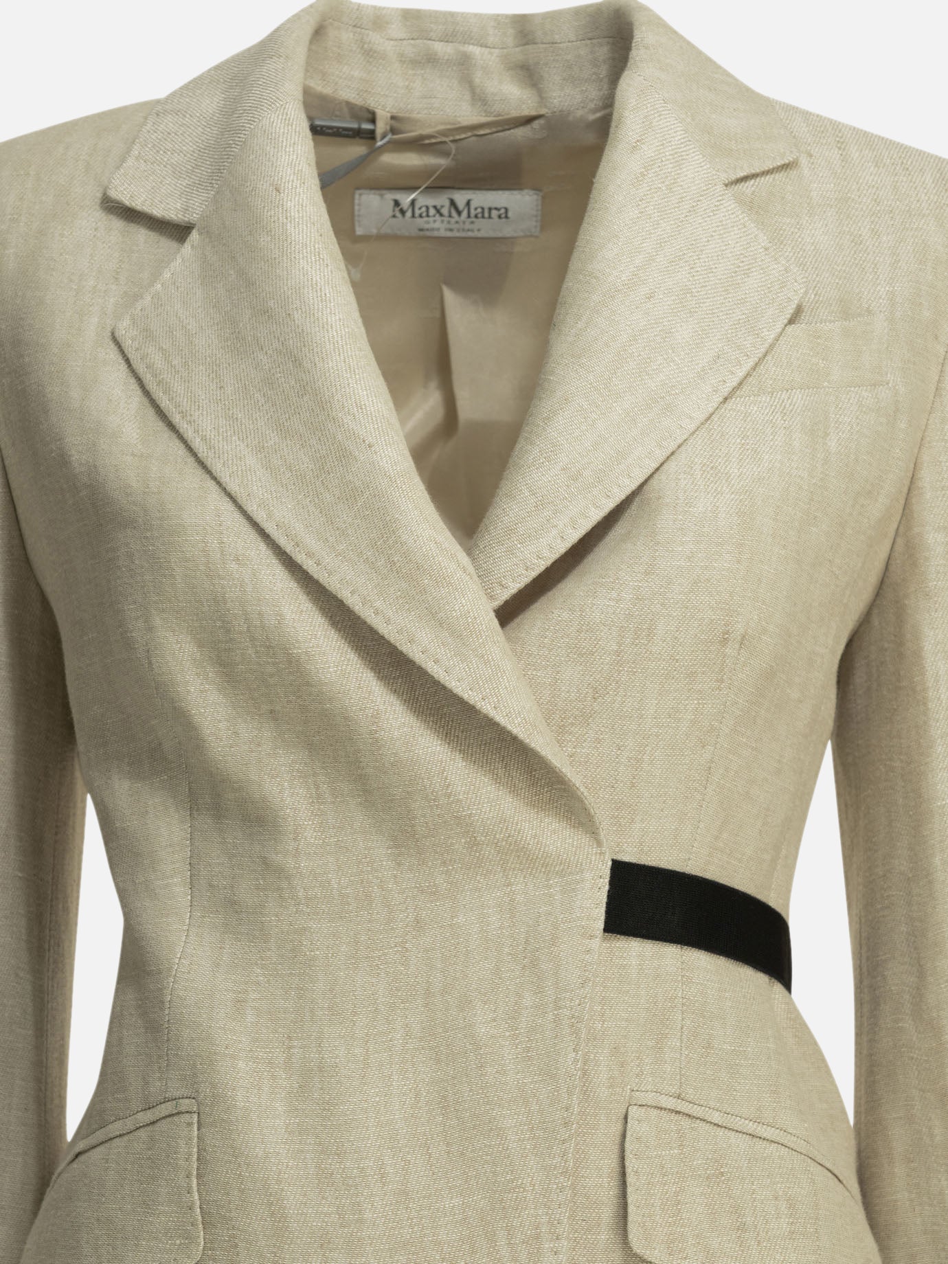 Blazers Solid colour  Beige - Max Mara Women | PDP | VIETTI Online Store | Zoom-Modal_3
