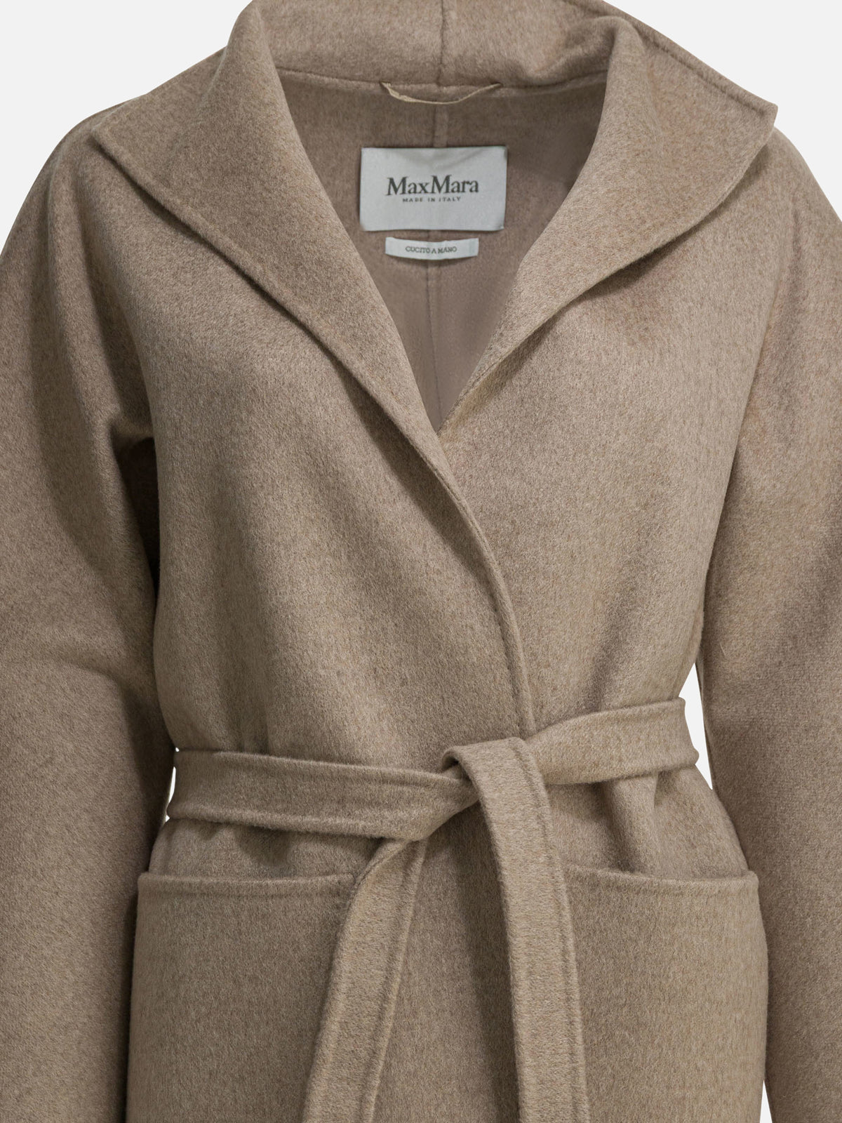 Max Mara Short cashmere coat Beige - VIETTI