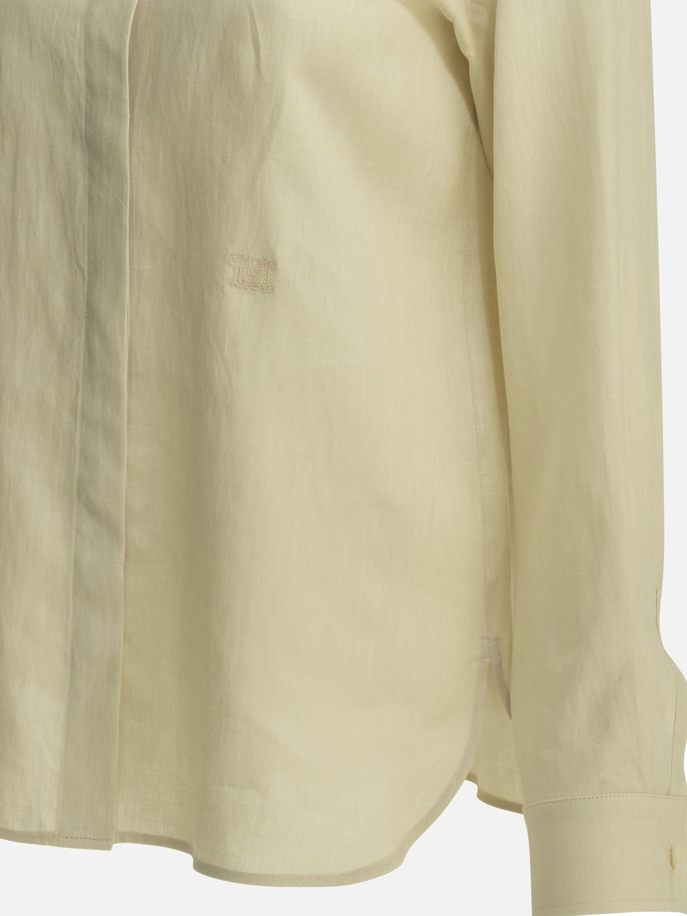 Casual shirts Solid colour  Beige - Max Mara Women | PDP | VIETTI Online Store | thumbnail_4