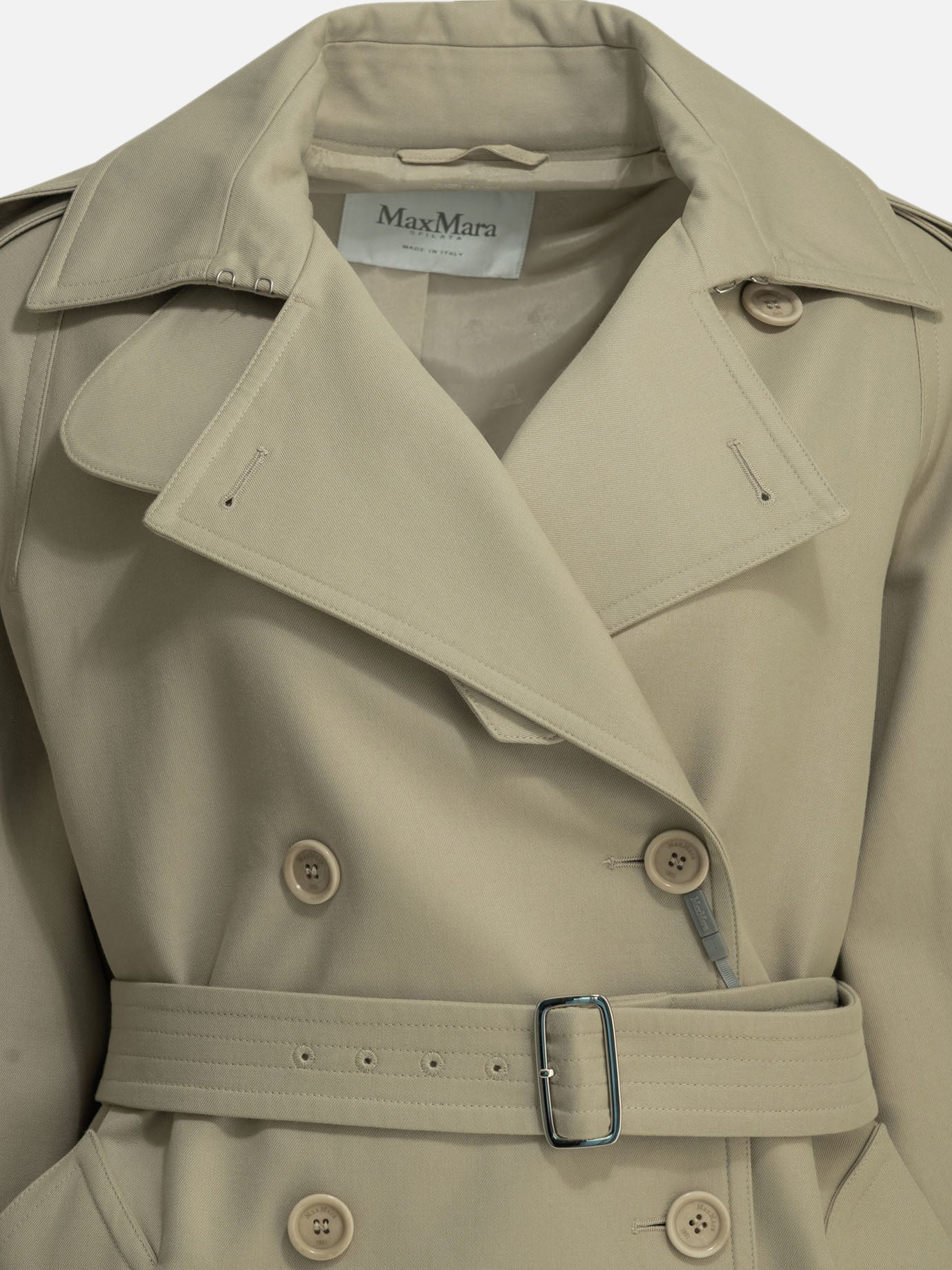 Quilted & Utility Jackets Solid colour  Beige - Max Mara Women | PDP | VIETTI Online Store | thumbnail_3