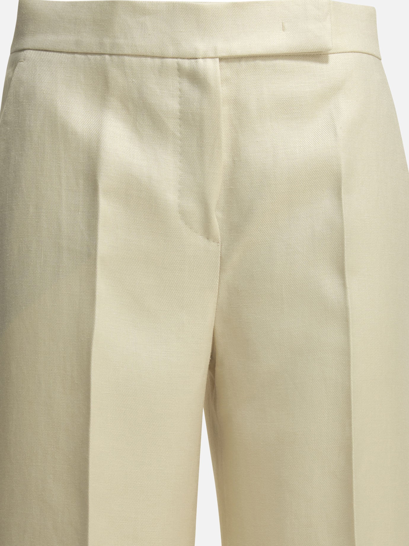 Tailored trousers Solid colour  Beige - Max Mara Women | PDP | VIETTI Online Store | thumbnail_5