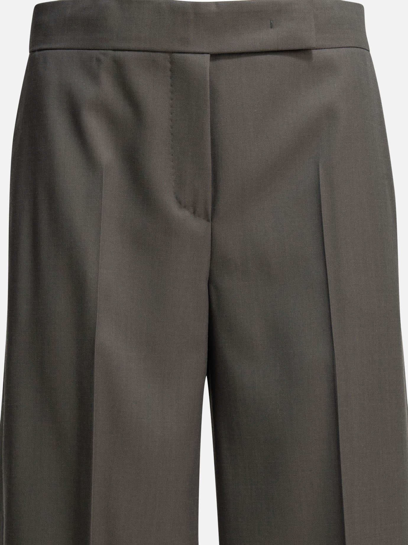 Tailored trousers Solid colour  Grey - Max Mara Women | PDP | VIETTI Online Store | thumbnail_5