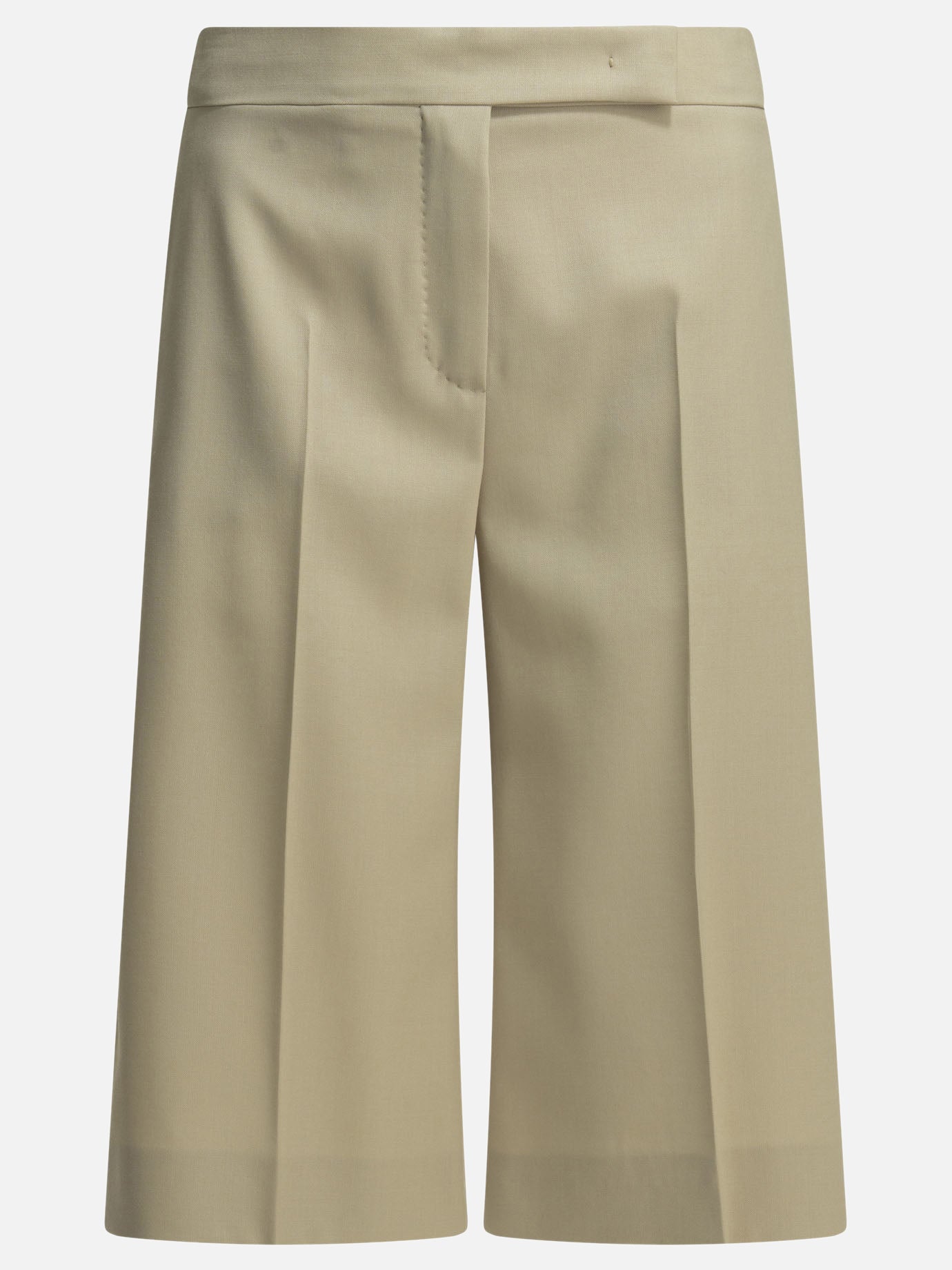 Formal shorts Solid colour  Beige - Max Mara Women | PDP | VIETTI Online Store | thumbnail