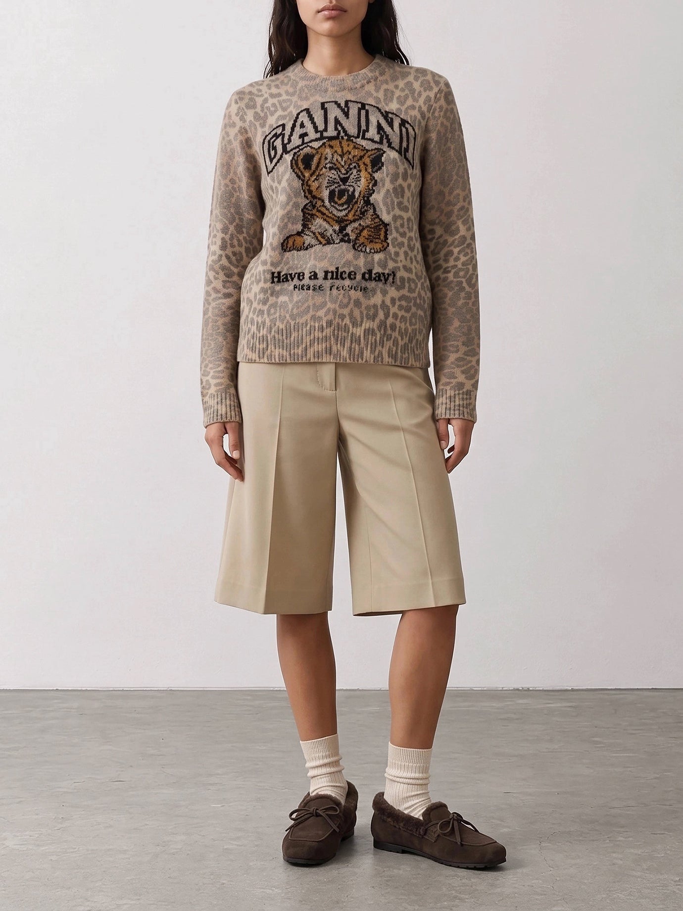 Short formali Solid colour  Beige - Max Mara Donna | PDP | VIETTI Online Store | thumbnail_2