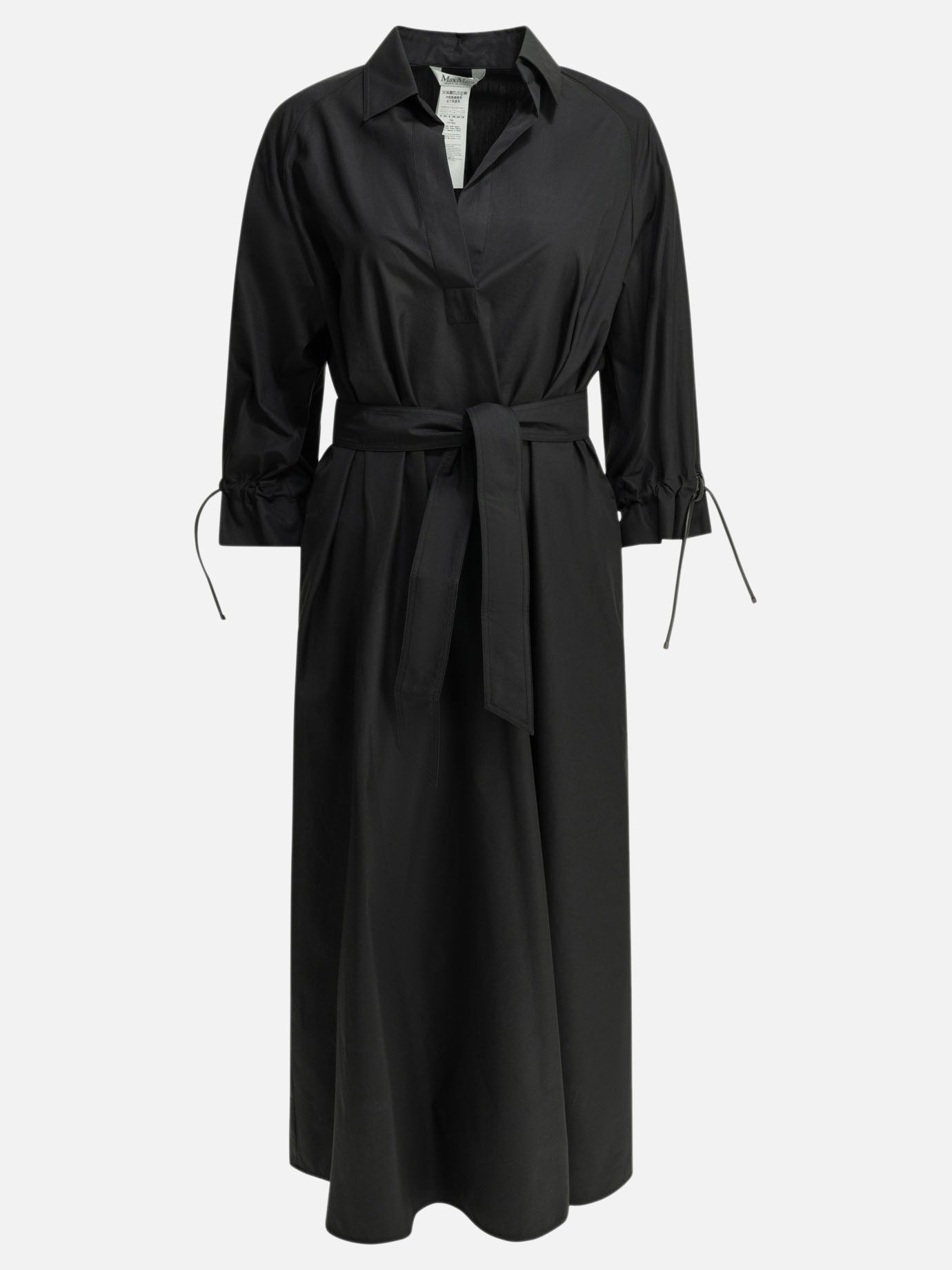Long dresses Solid colour  Black - Max Mara Women | PDP | VIETTI Online Store | thumbnail