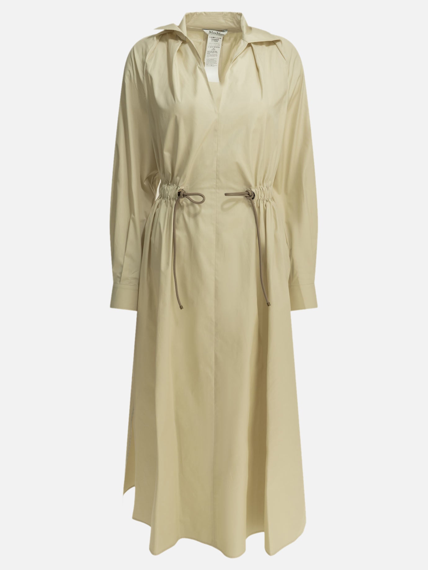 Max Mara Long chemise dress Beige - Women