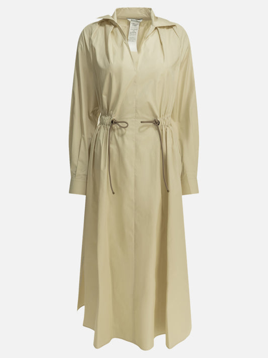 Max Mara Long chemise dress Beige

