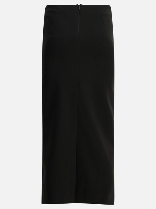 Midi skirts Solid colour  Black - Max Mara Women | PDP | VIETTI Online Store | 2
