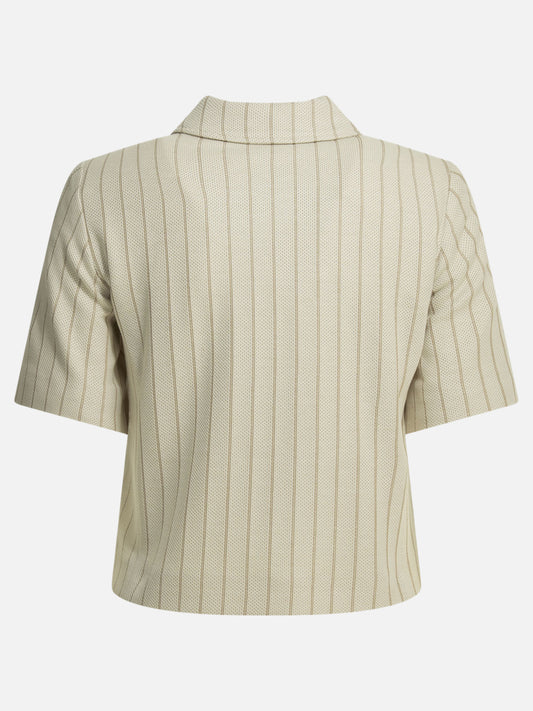 Blazers Pinstriped  White - Max Mara Women | PLP | VIETTI Online Store | 2
