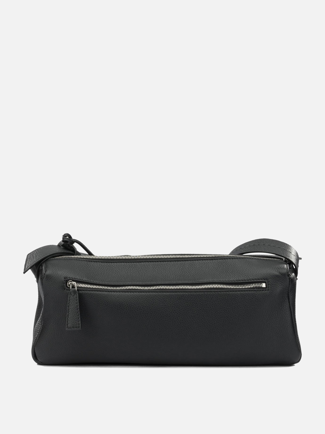 Max Mara Medium leather shoulder bag 2614511033600 Black - Women