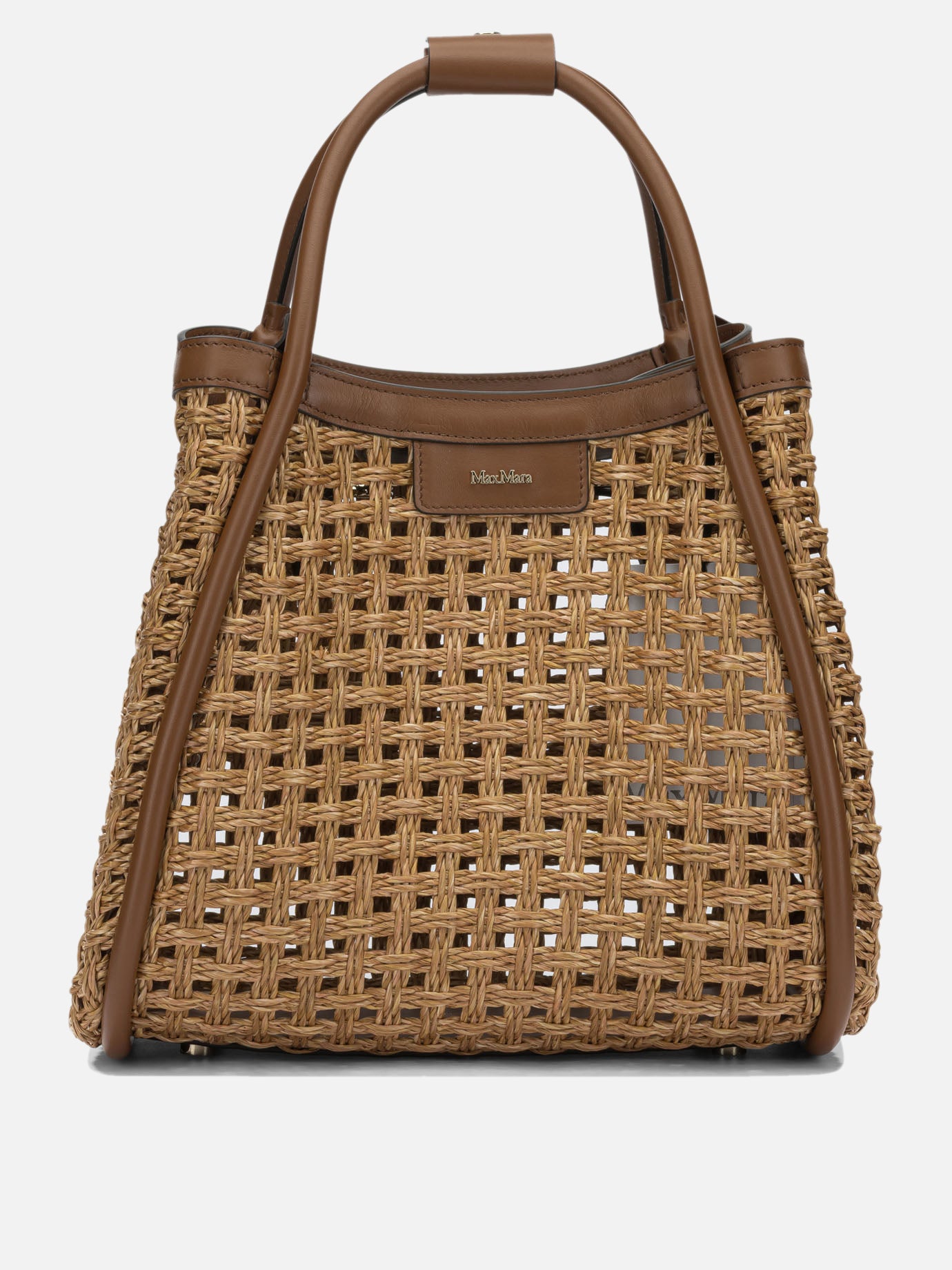 Medium bags 100% polyamide - Lining: 52% cotton 27% polyamide 21% linen  Beige - Max Mara Women | PDP | VIETTI Online Store | Zoom-Modal
